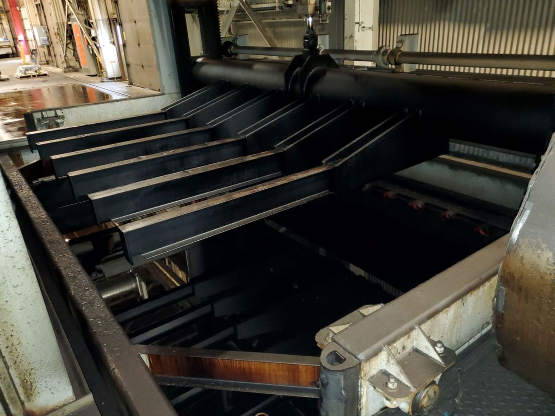 Oil Quench Tank w/ Loading-Unloading Transfer Cart For Tip Up Furnaces - Image 4 of 9