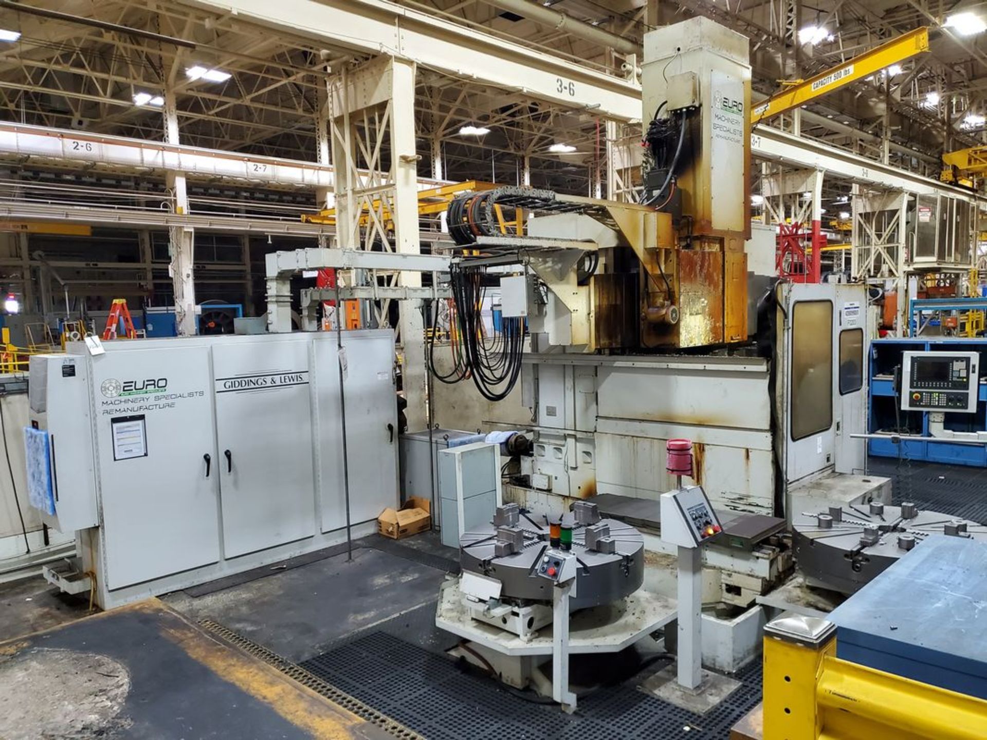 Giddings & Lewis VTMC-1200 CNC Vertical Turning Center