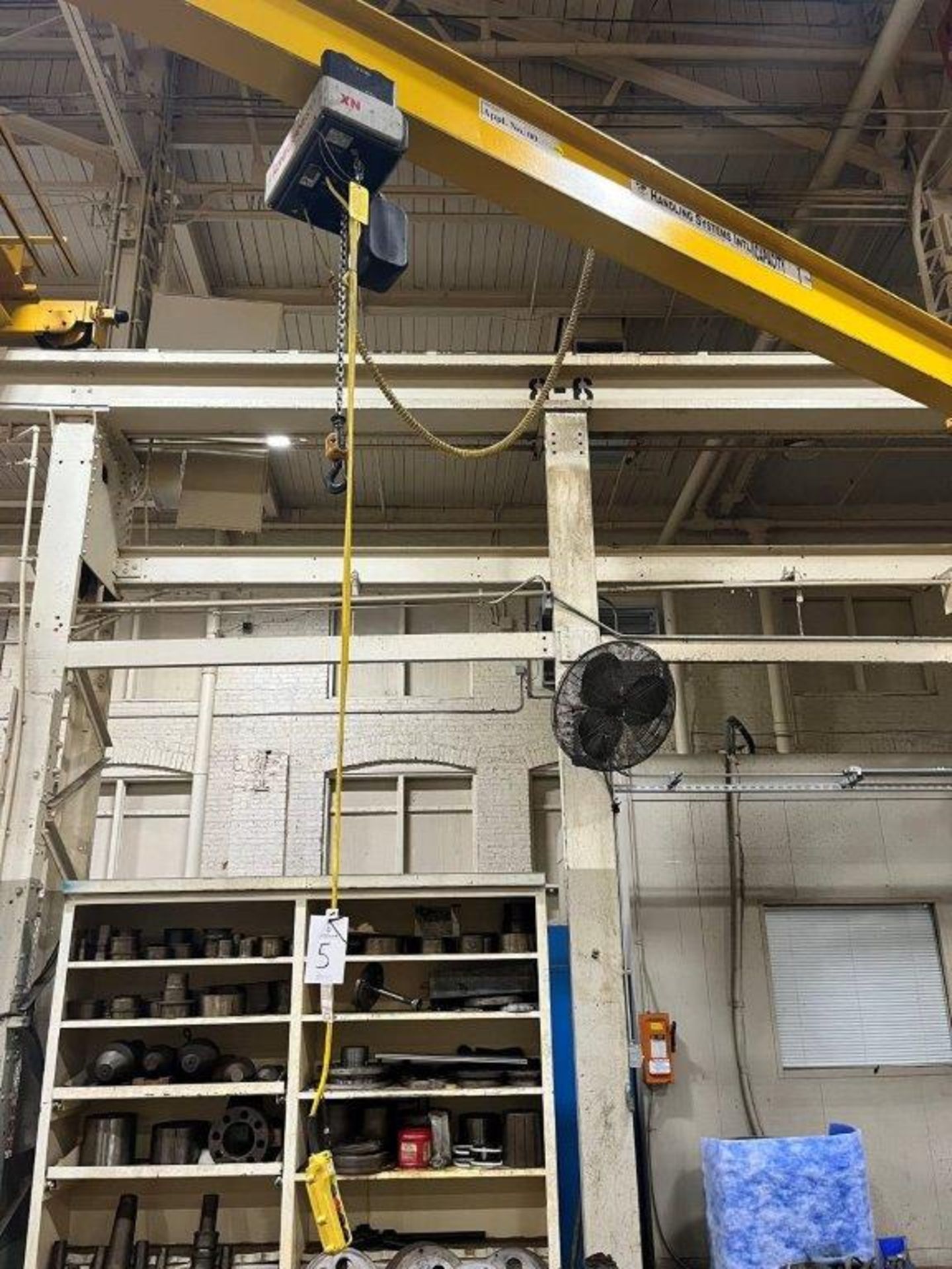 HSI 1-Ton x 20' Wall Mount Jib Crane - Image 2 of 2