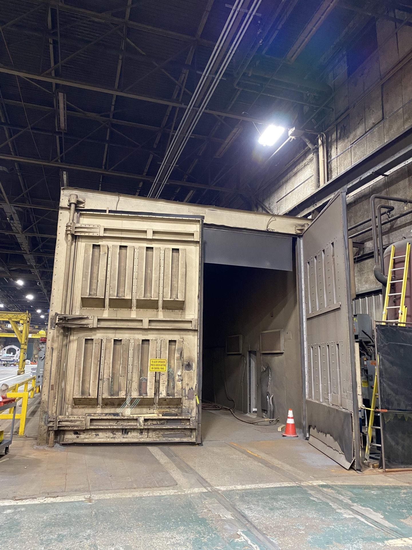 Pangborn 818 Pass-Through Abrasive Blast Booth (LOCATED: PEORIA, IL) - Image 2 of 8