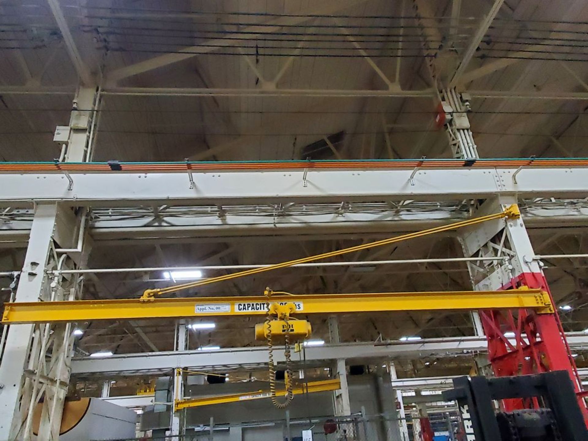 (2) Wall Mount Jib Cranes - Image 3 of 4