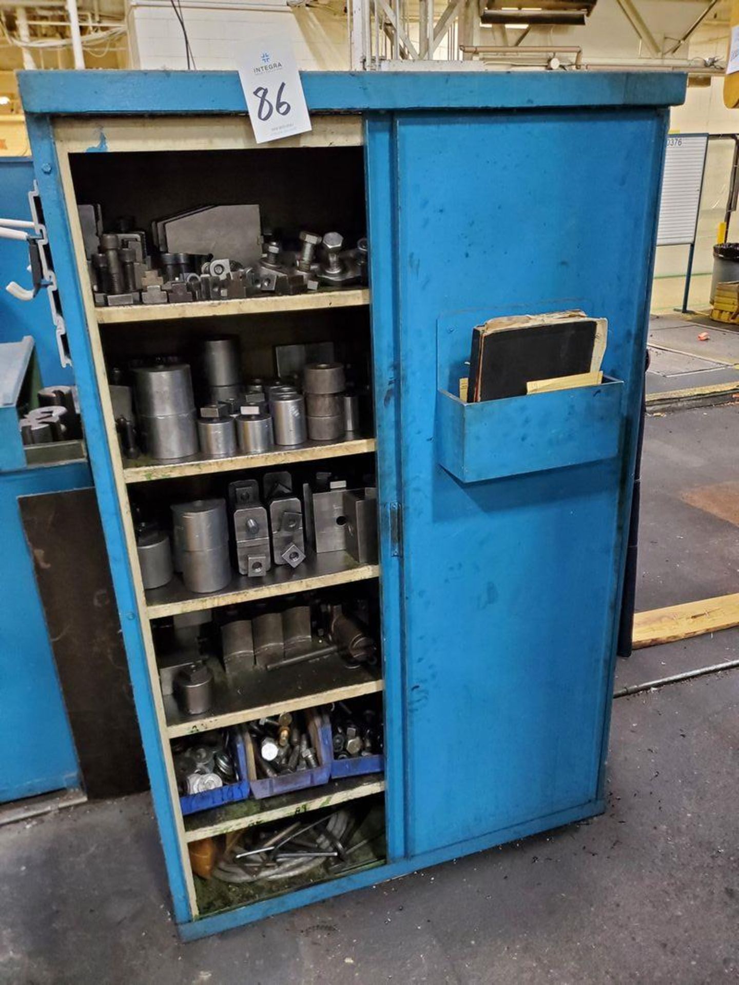 (2) Cabinets with Chuck Jaws and Holddown Tooling