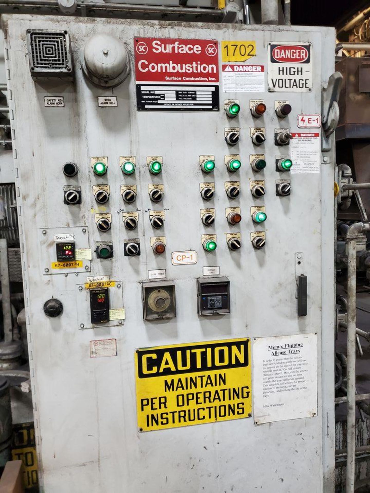 Surface Combustion #36-72-36 Prolectric Allcase Gas Furnace - Image 5 of 6