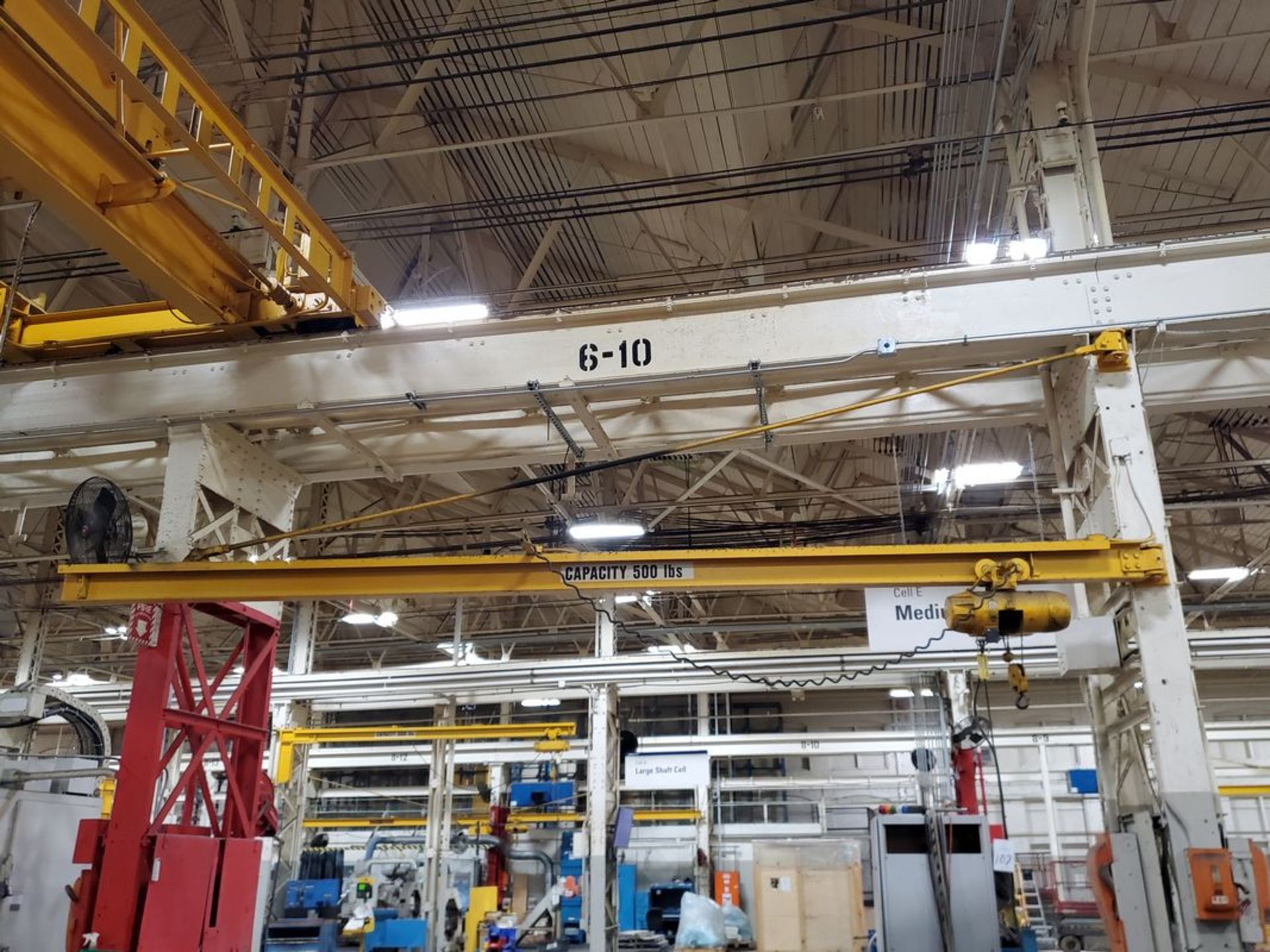 (2) Wall Mount Jib Cranes - Image 3 of 4