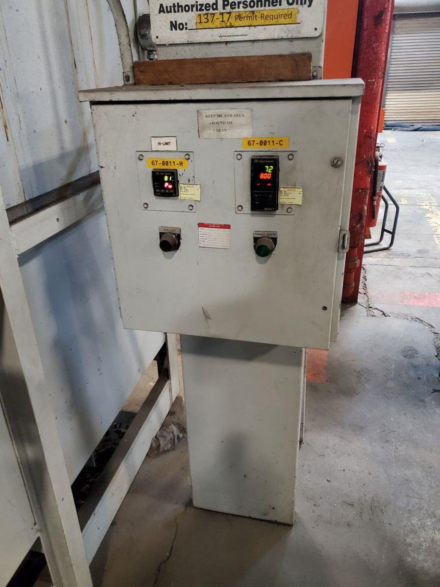 Allcase/Surface HFC 42-78-36 Combustion Draw Furnace - Image 4 of 6