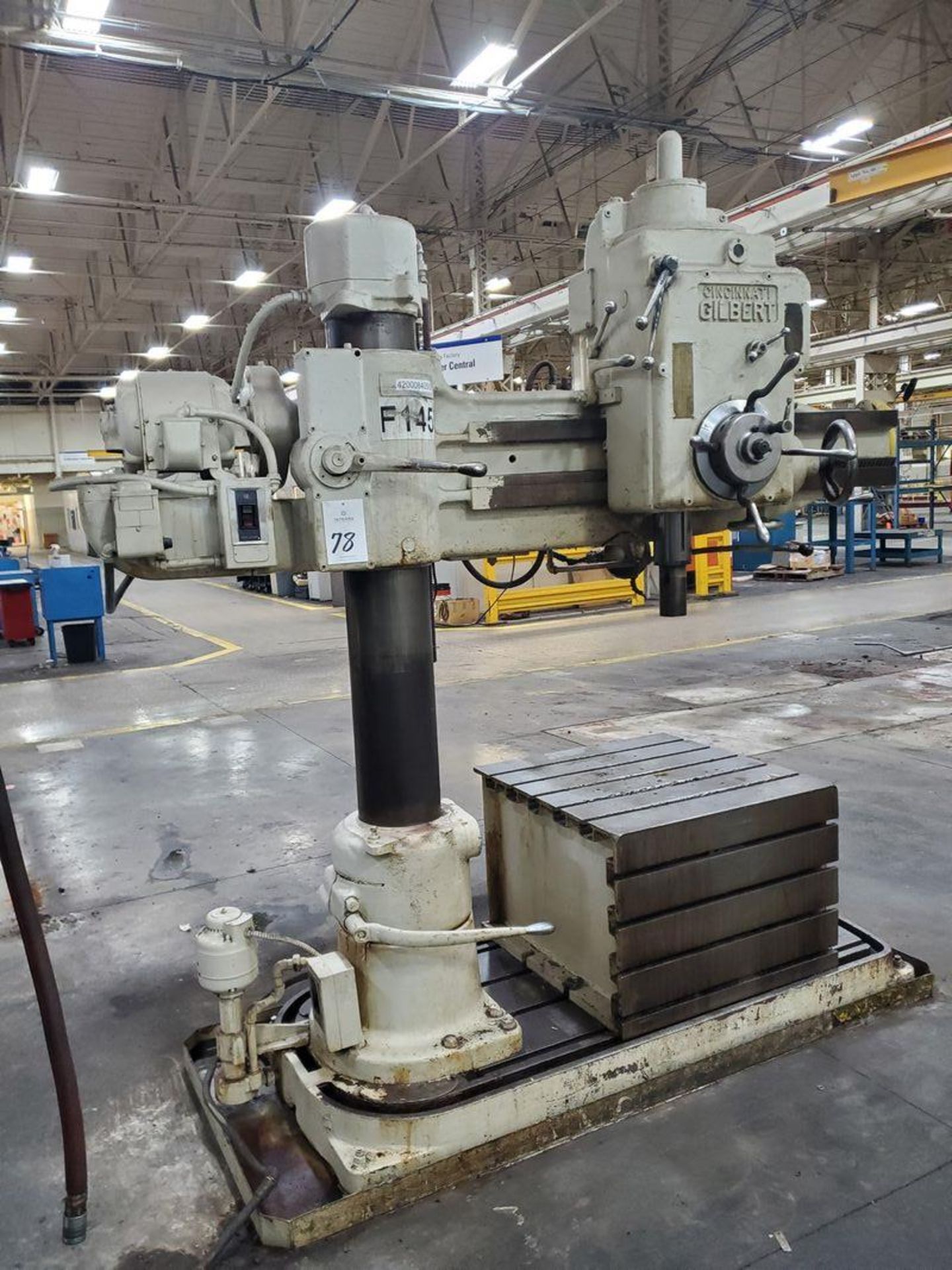 Cincinnati-Gilbert 5' x 9" Radial Arm Drill - Image 2 of 3