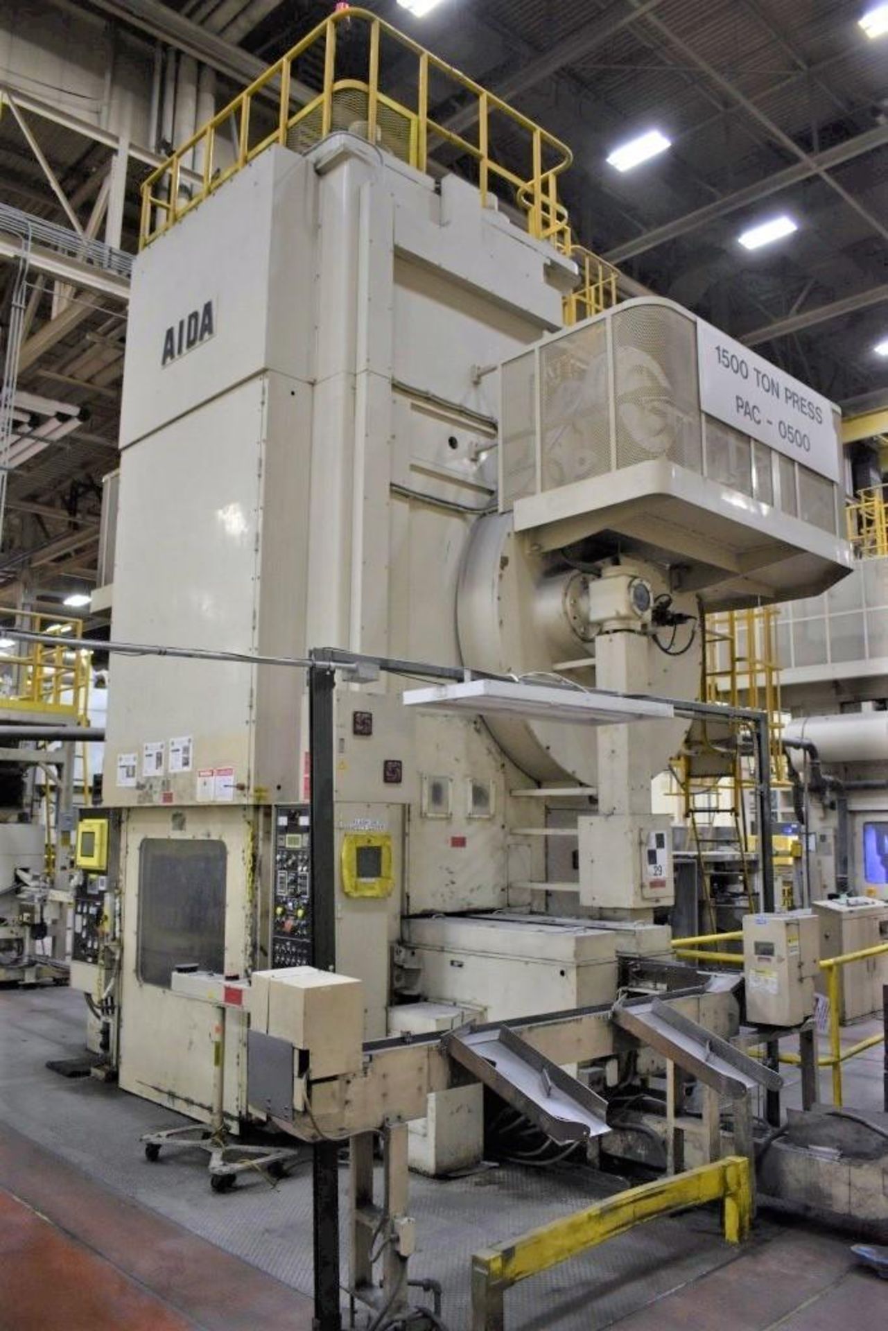 Aida PK-1500 1500-Ton Single Point Knuckle Joint Press - Image 2 of 9