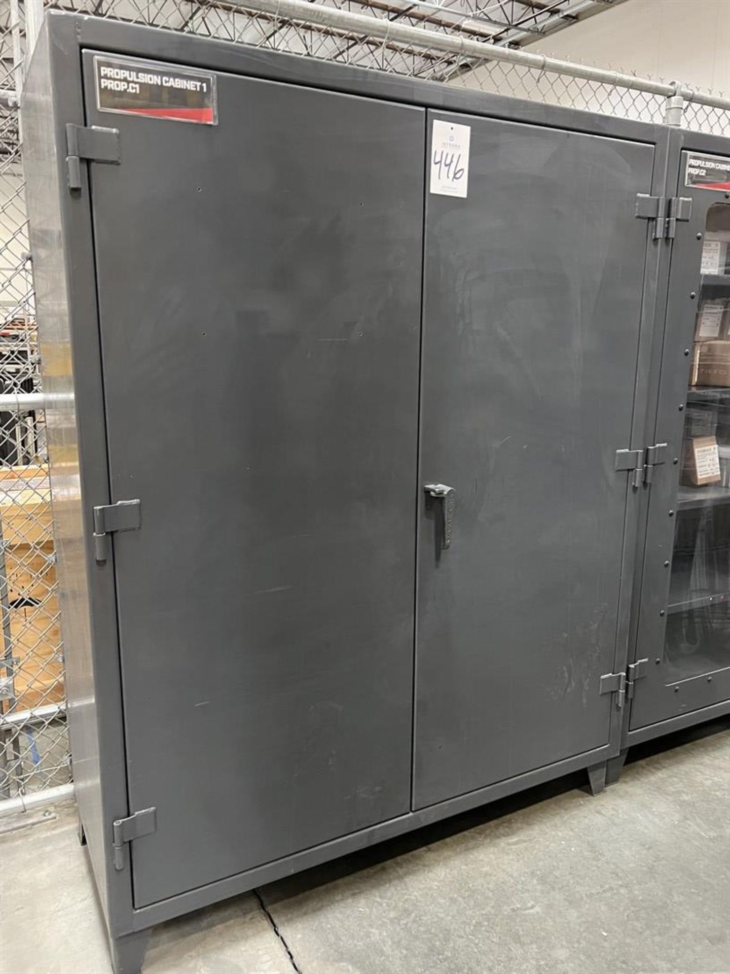 STRONGHOLD Shop Cabinet, 5'W x 6'6"T x 2'D