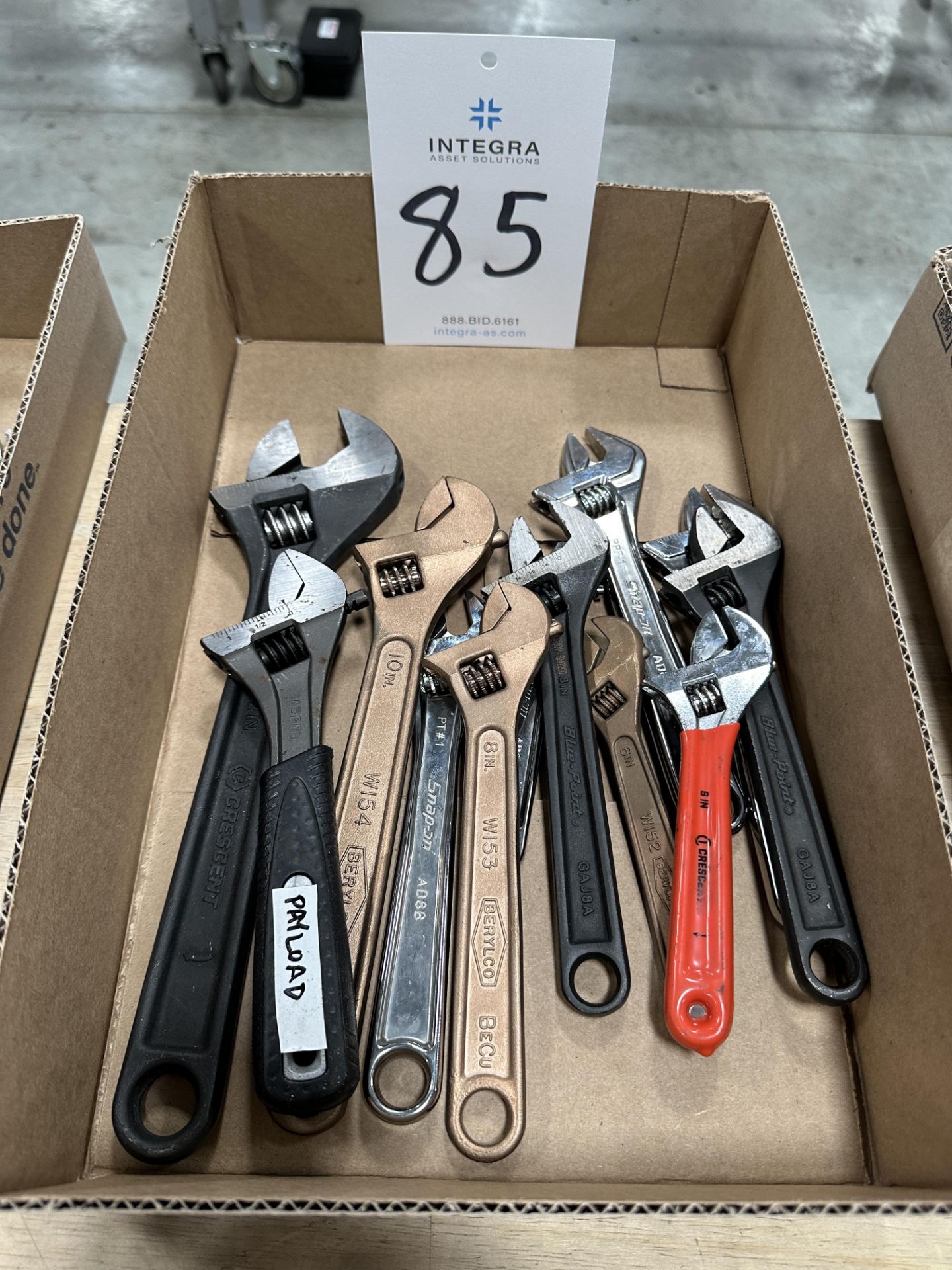 (11) Assorted Crecent Wrenches