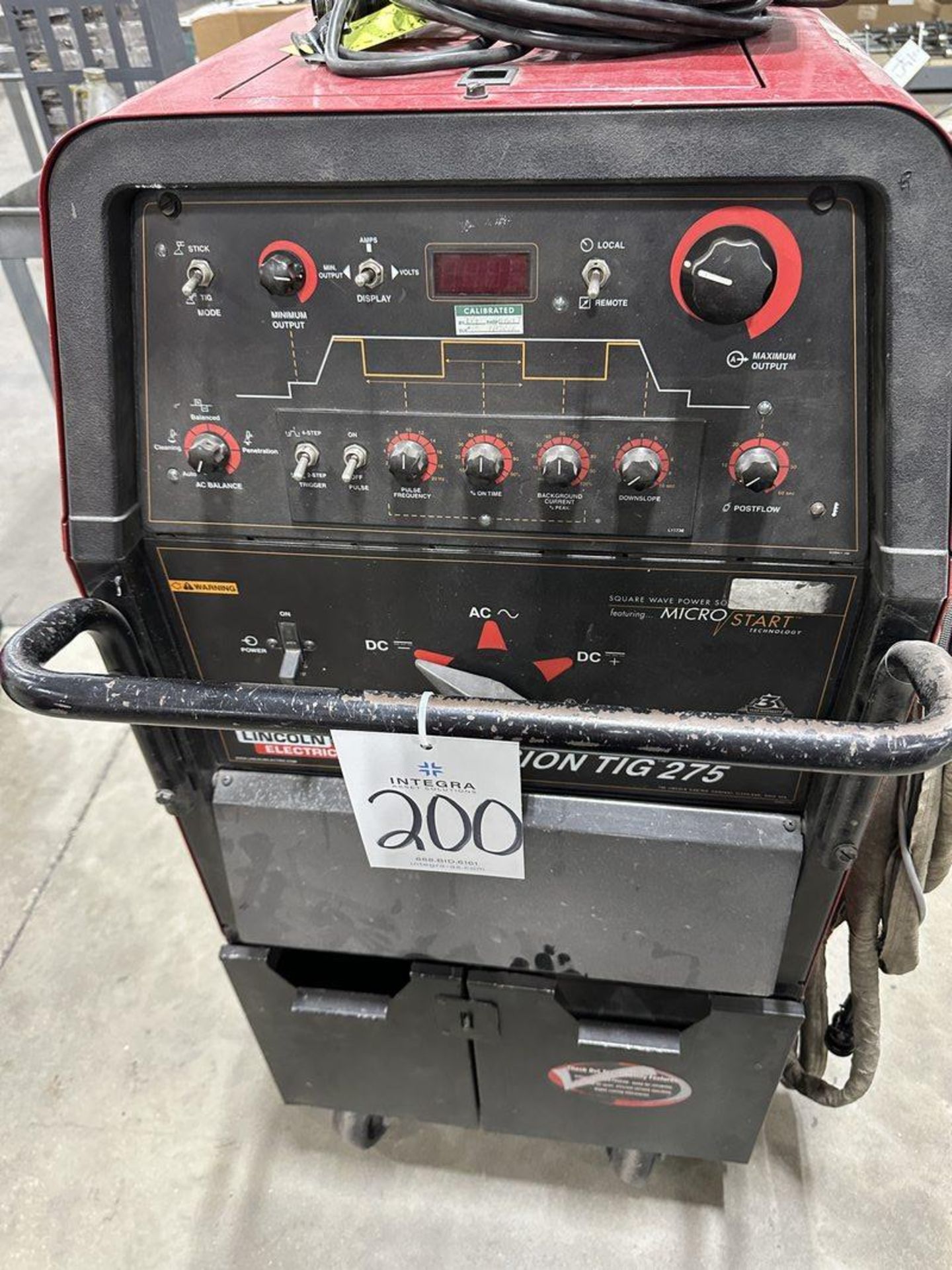 Lincoln Precision TIG-275 275-Amp TIG Welder - Image 2 of 4