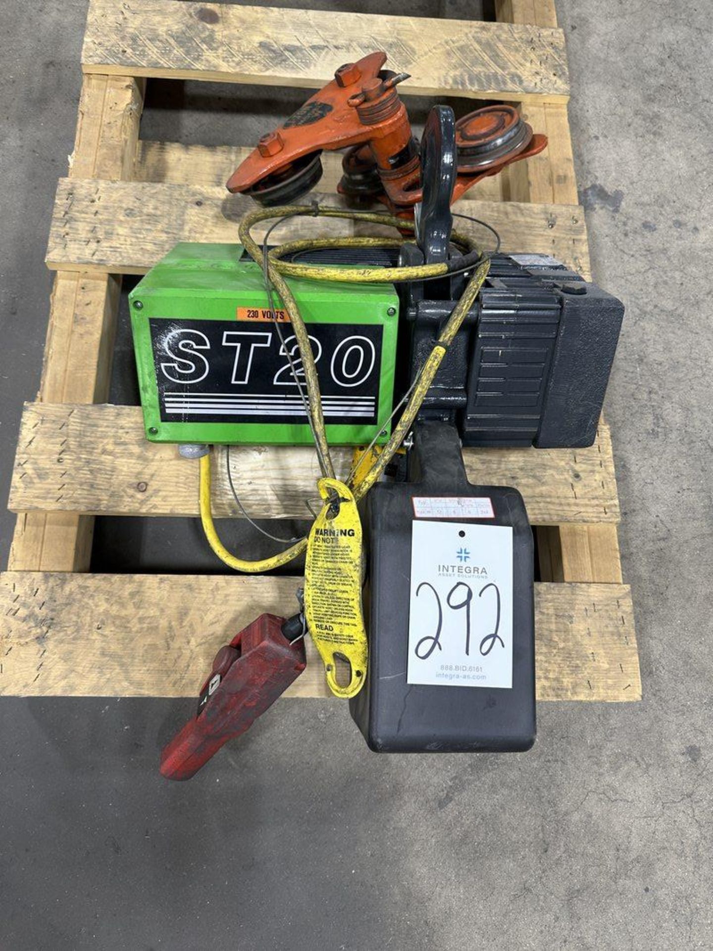 Stahl ST20 2-Ton Electric Chain Hoist