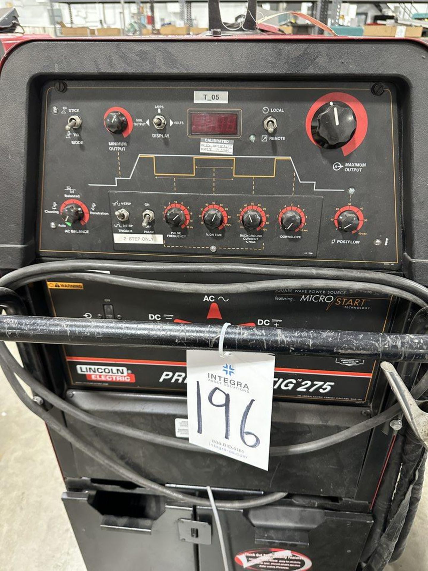 Lincoln Precision TIG-275 275-Amp TIG Welder - Image 2 of 4