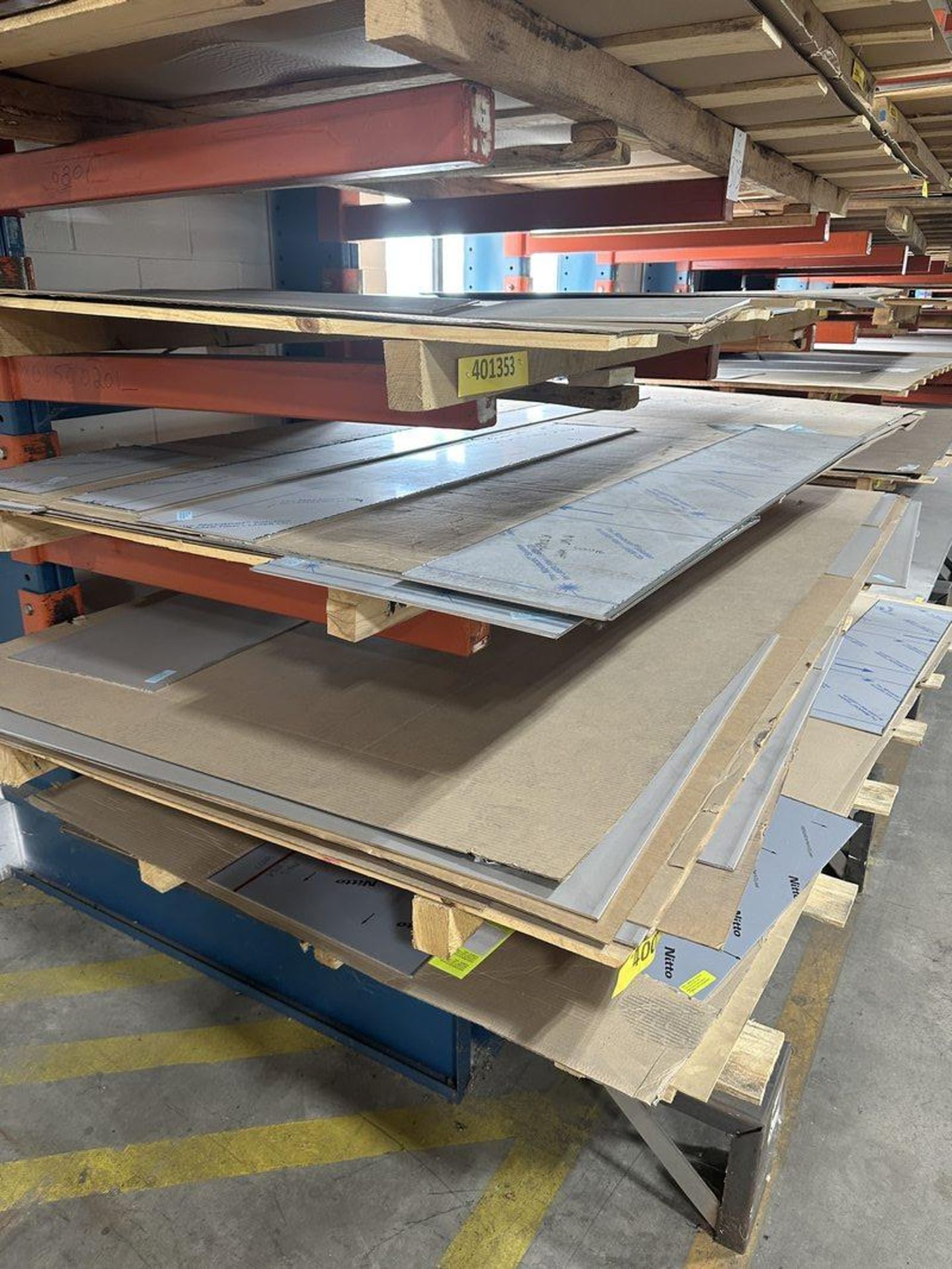 Lot of Assorted Stainless Steel Flat Material - Image 2 of 6