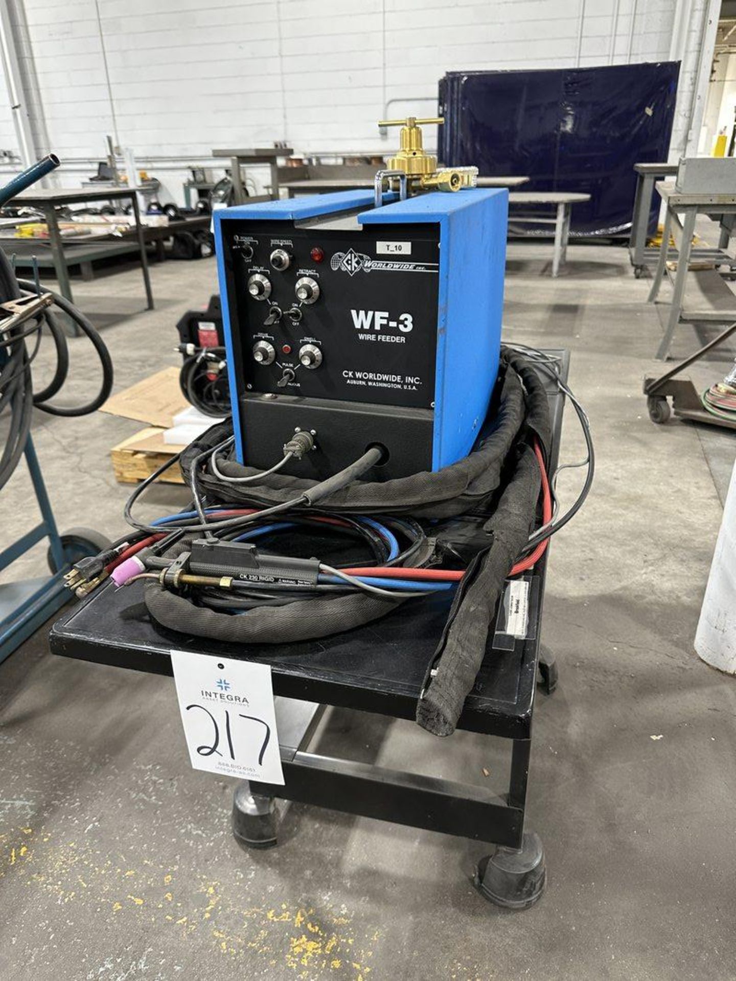 CK Worldwide WF-3 TIG Wire Feeder