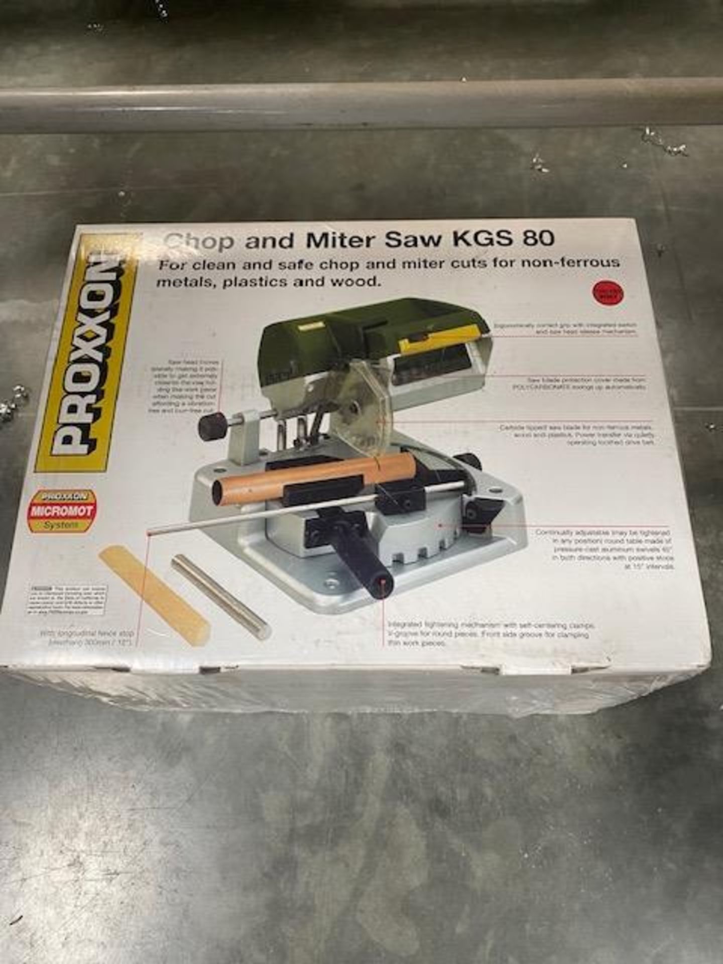 Proxxon KGS 80 Chop & Miter Saw