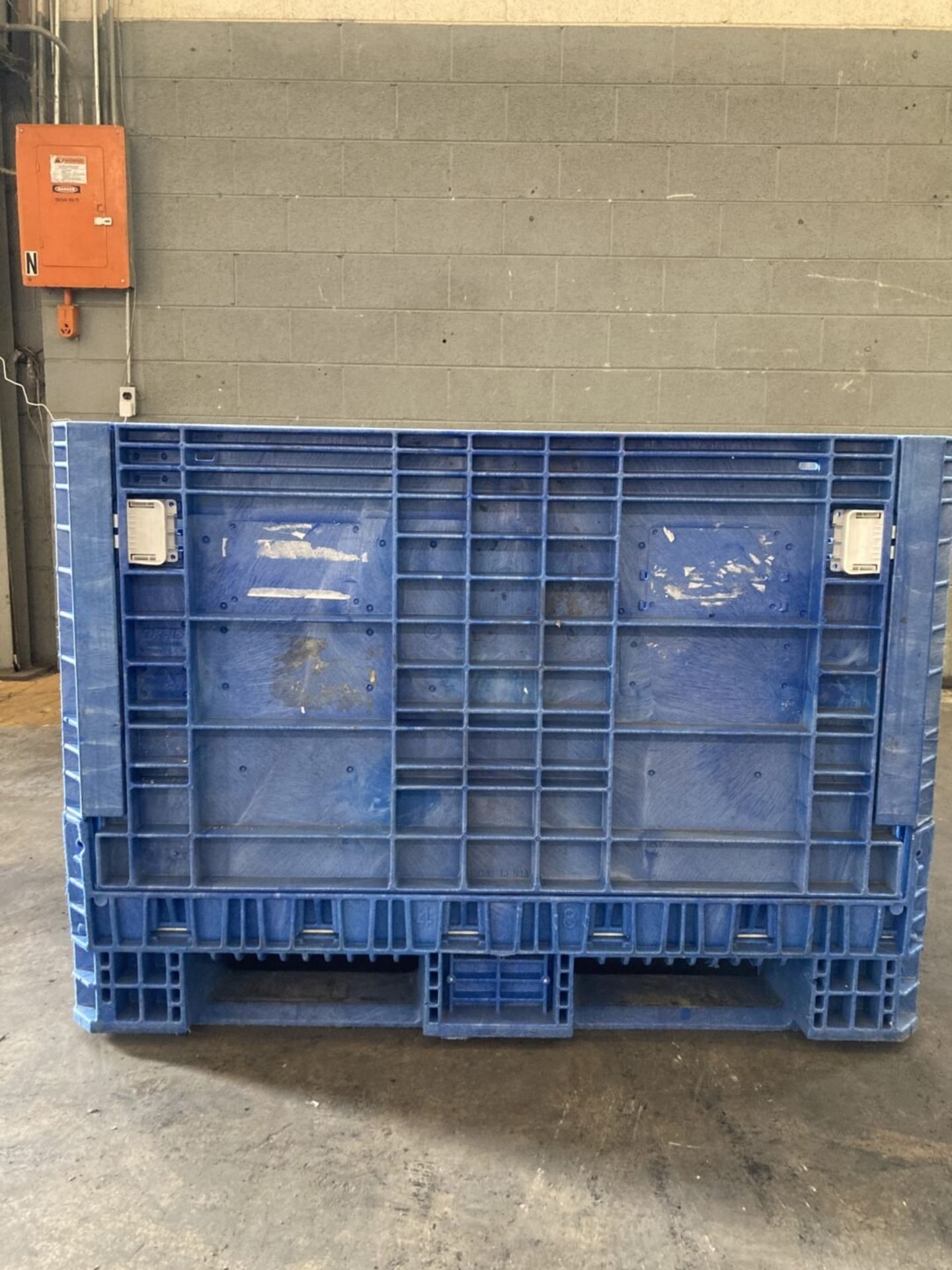 Lot of (7) Plastic Knockdown Shipping Crate - Image 6 of 9