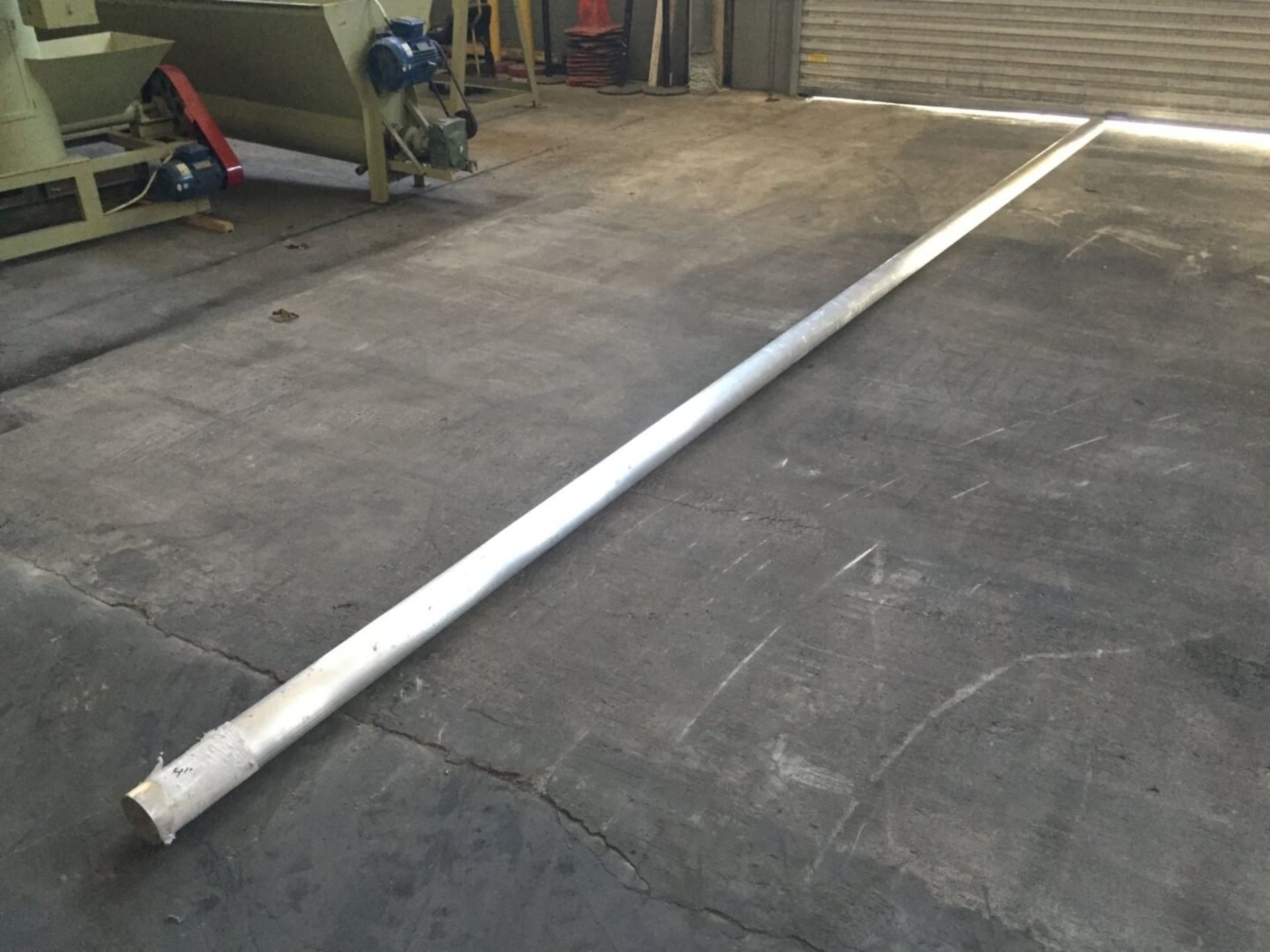 Aluminum Pipe 4" x 4" x 251" L