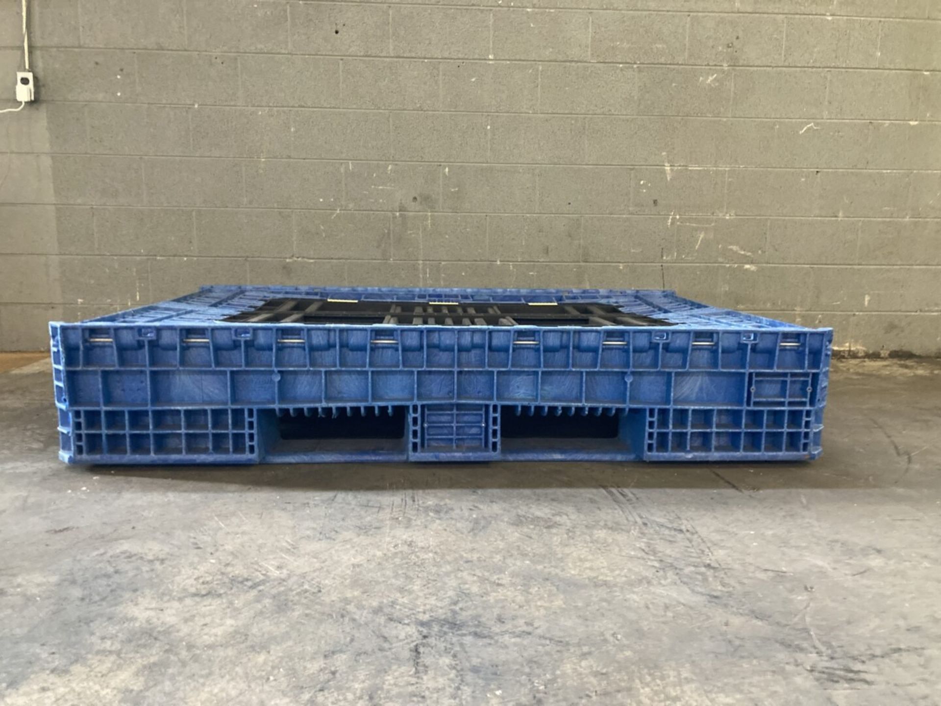 Lot of (7) Plastic Knockdown Shipping Crate - Image 2 of 9