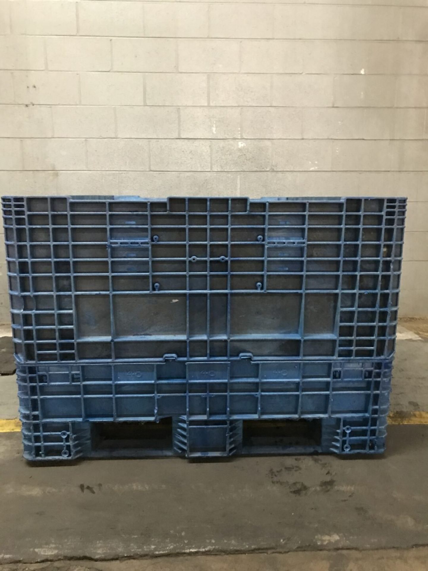 Lot of (4) Plastic Knockdown Shipping Crate - Image 10 of 10