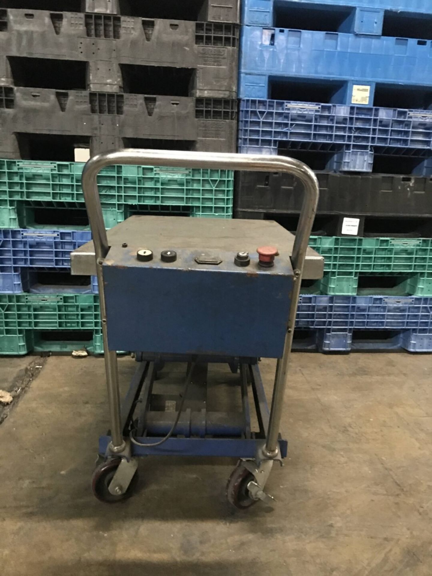 24-Volt Electrical Scissor Lift Cart - Image 2 of 4