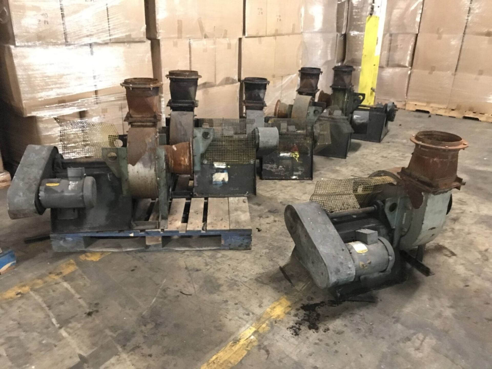 Lot of (6) Underwood Air Systems 70MH-SD Blowers - Image 2 of 19