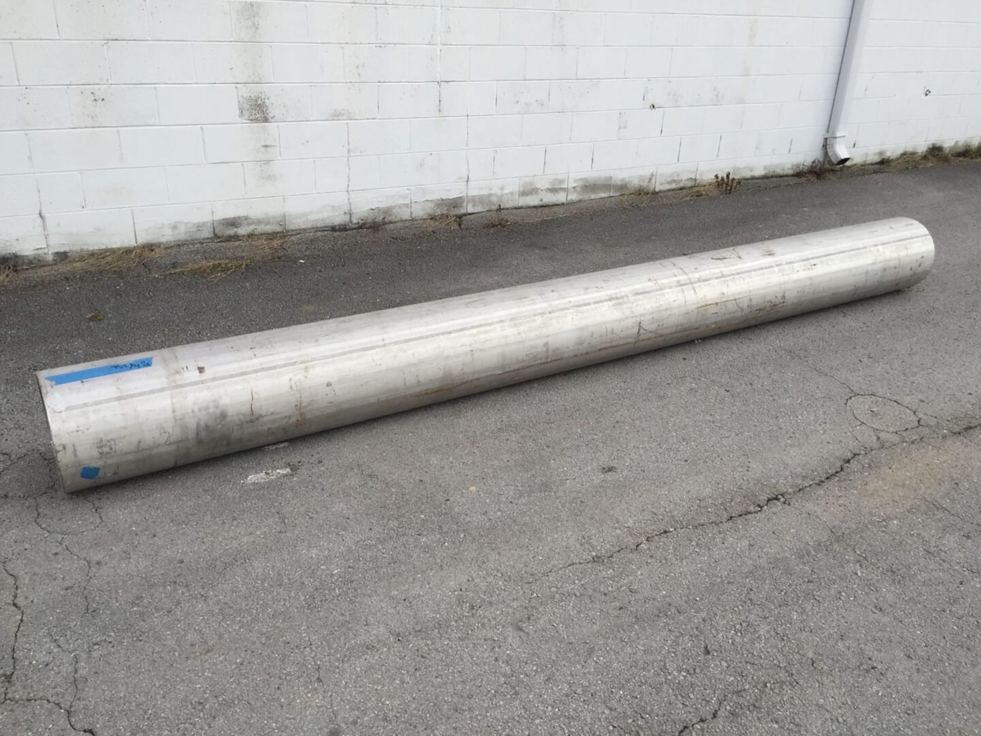 Stainless Steel Pipe 14.125" x 14.125" x 152" L