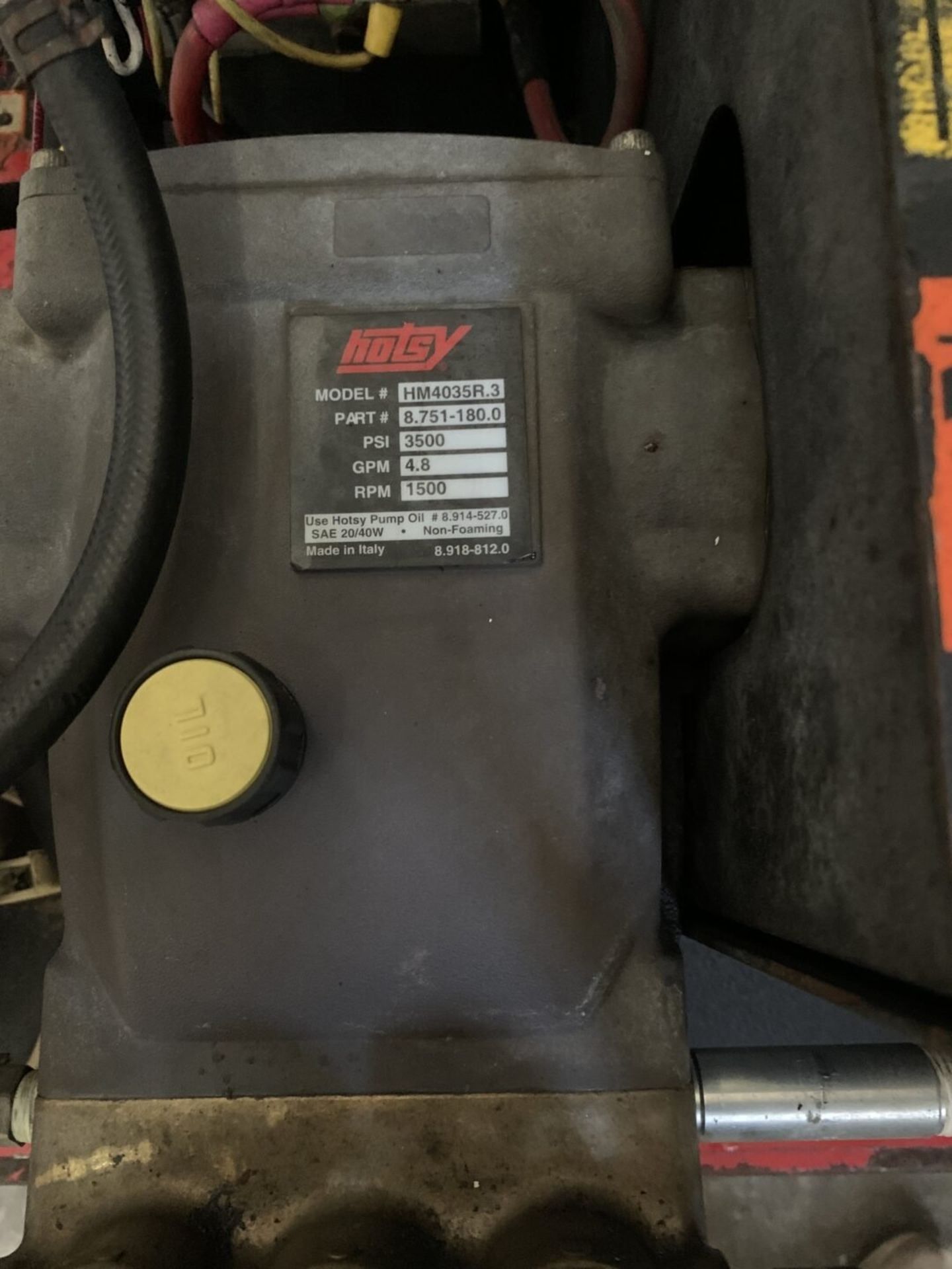 Hotsy 1200 Series Oil-Fired and Gasoline Powered/Belt Drive Heated Pressure Washer - Image 5 of 13