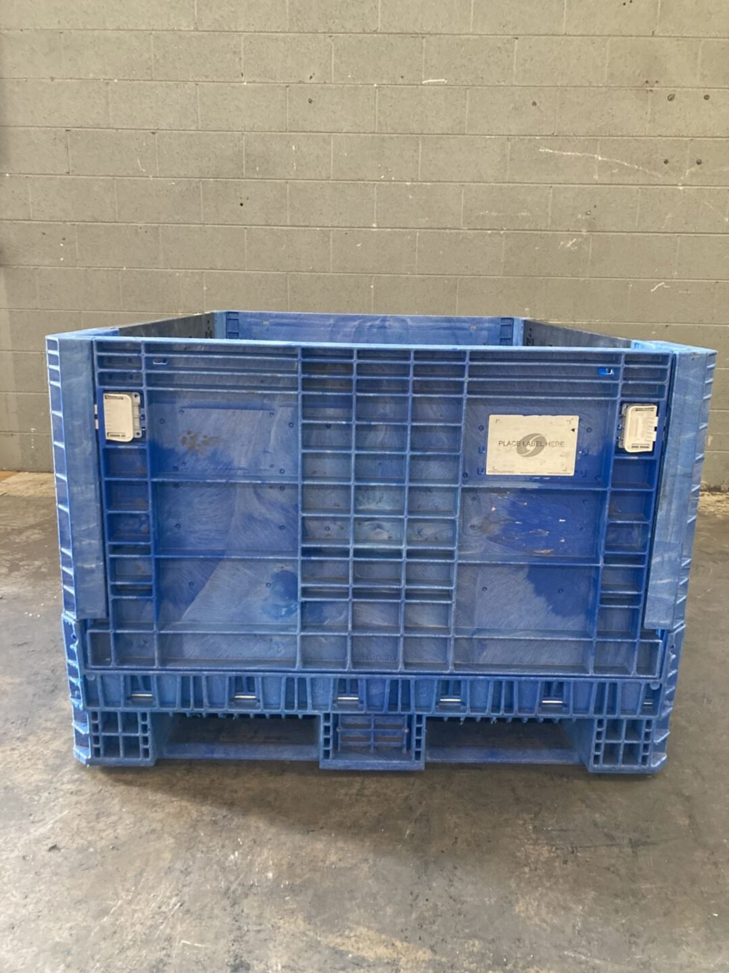 Lot of (7) Plastic Knockdown Shipping Crate - Image 9 of 9