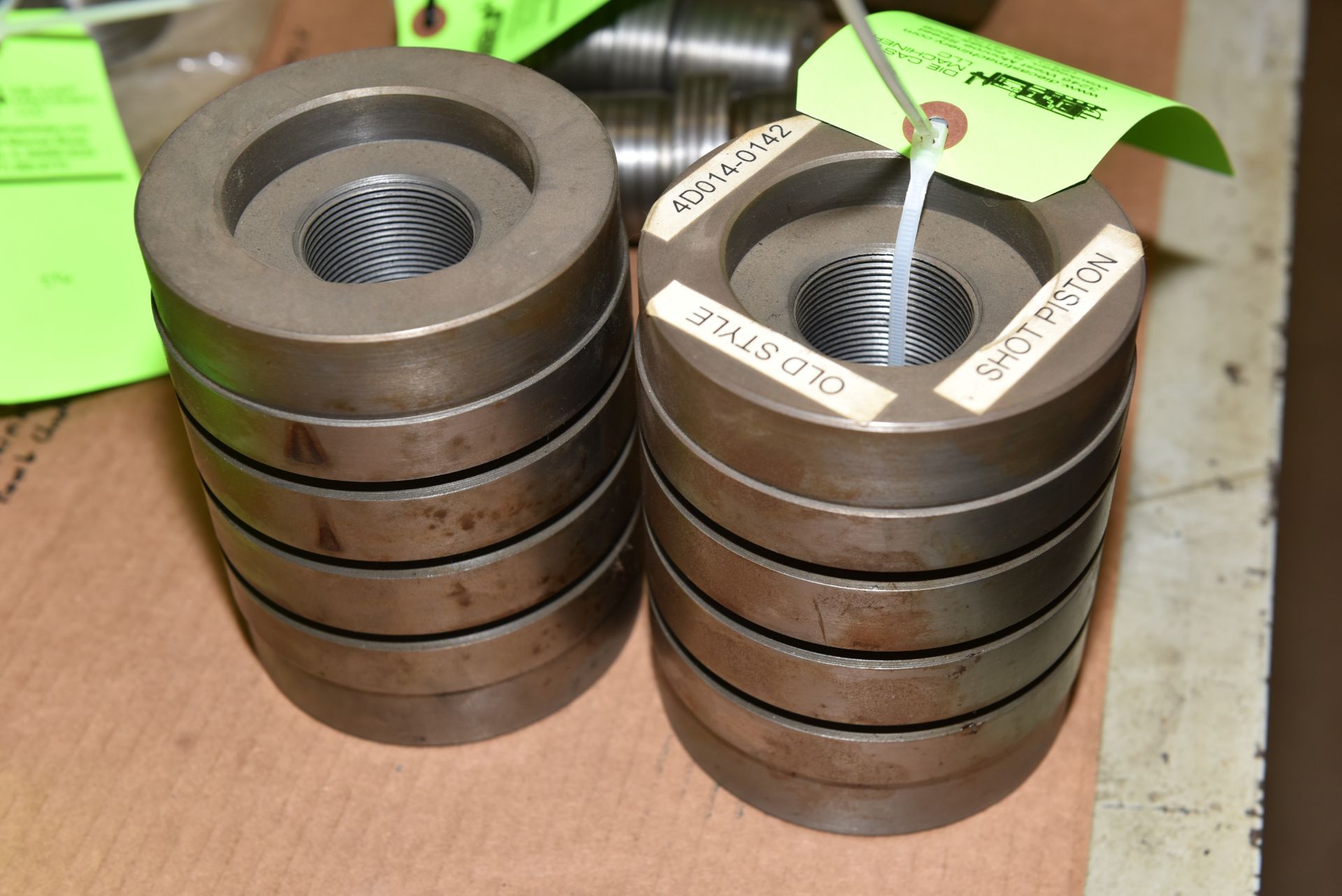 Lot of (2) HPM 4D014-0142 SHOT PISTONS (OLD STYLE)