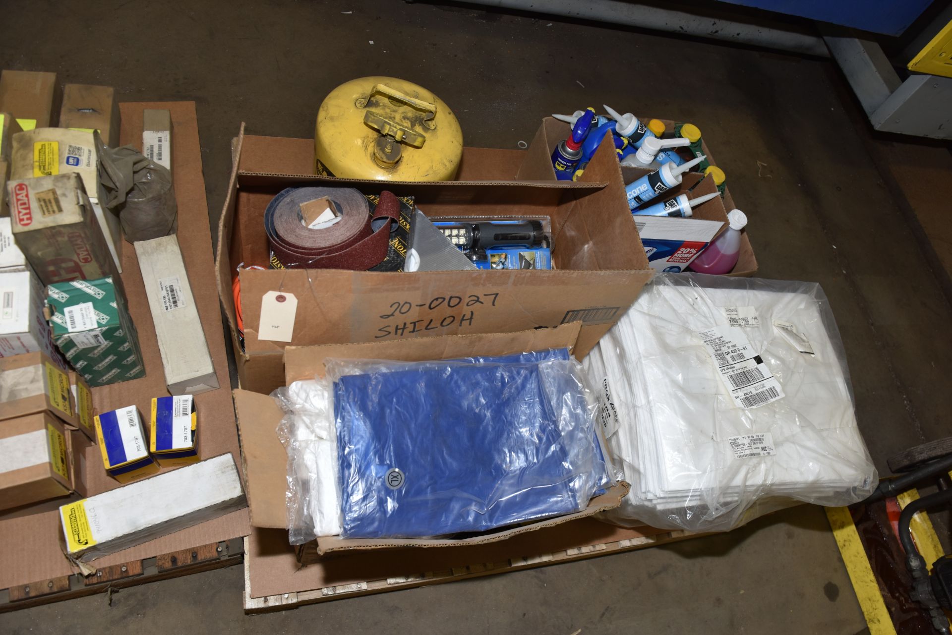 Lot of Assorted Shop Supplies
