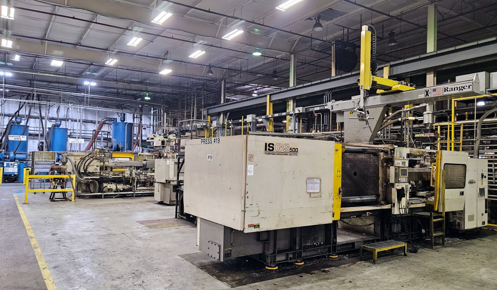 Surplus Injection Molding Equipment From ConMet