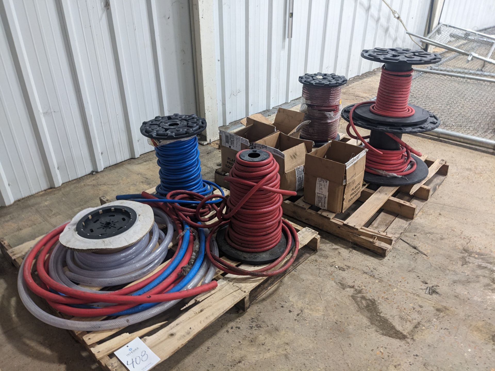 Lot of (4) Pallets of Assorted Air and Water Hoses - Image 2 of 4