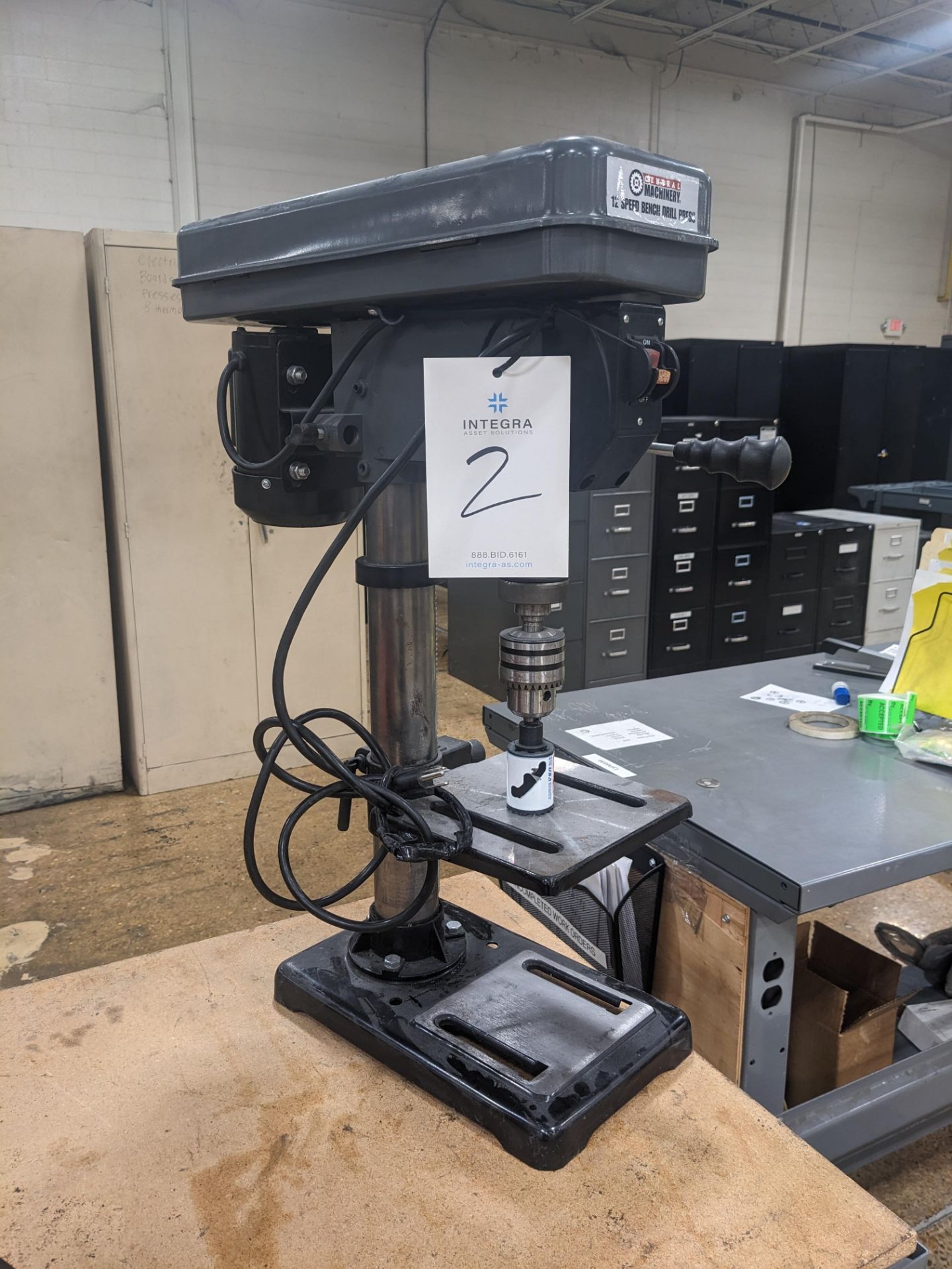 Central Machinery 10" 12-Speed Bench Drill Press