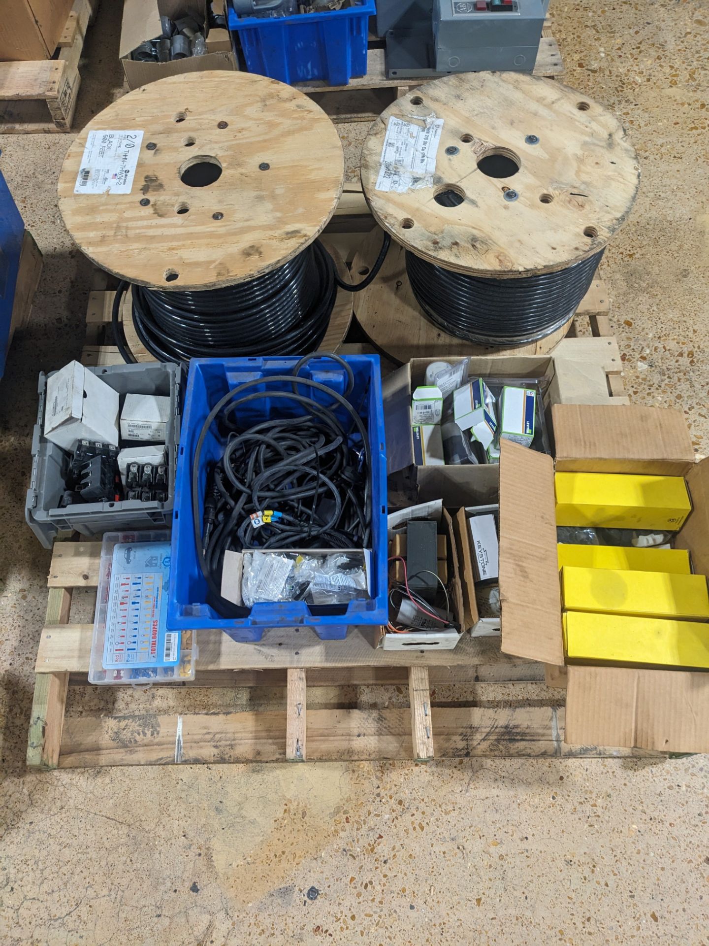 Lot of (4) Pallets of Assorted Electrical Parts and Supplies - Image 3 of 5