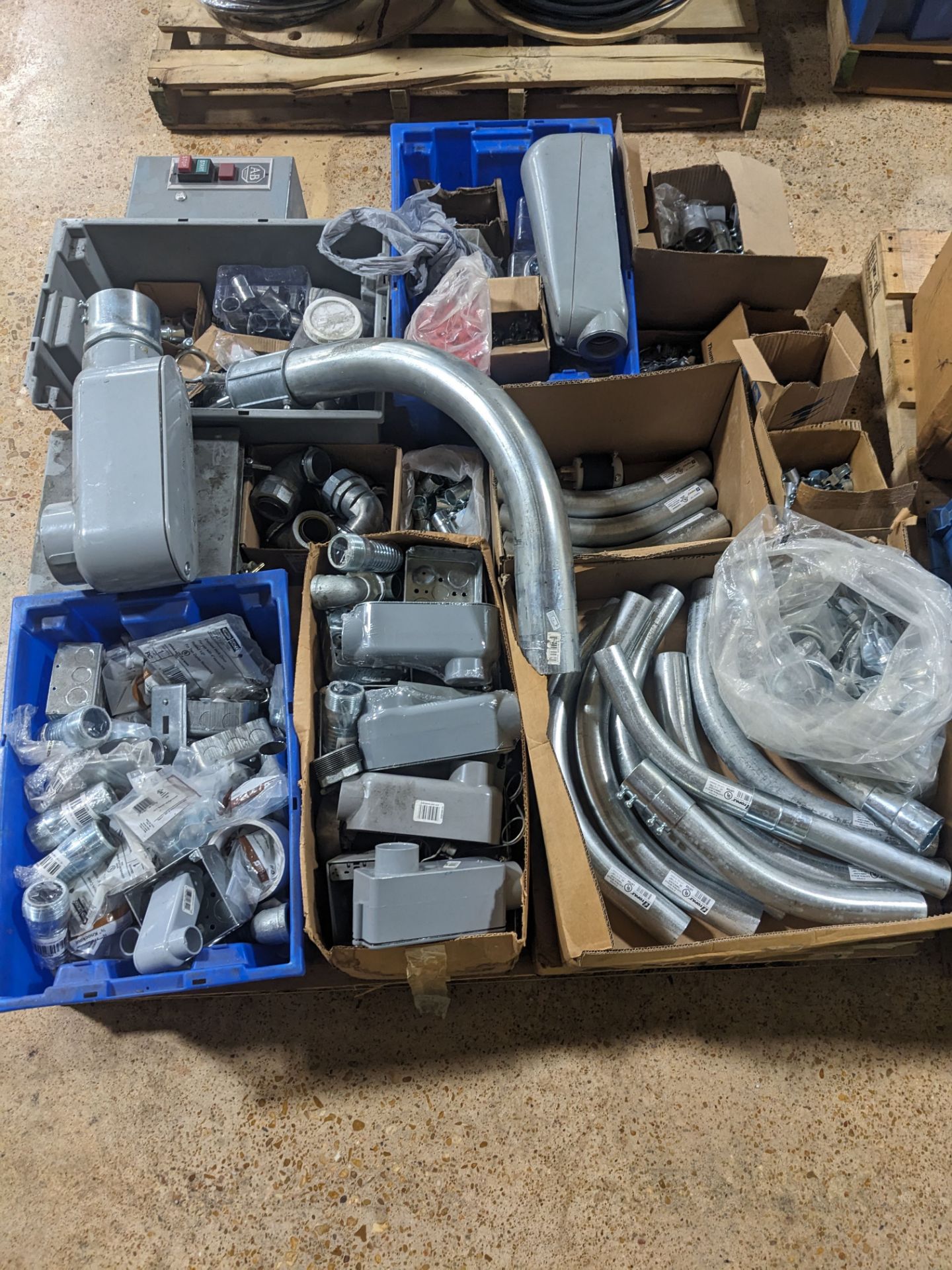 Lot of (4) Pallets of Assorted Electrical Parts and Supplies - Image 4 of 5