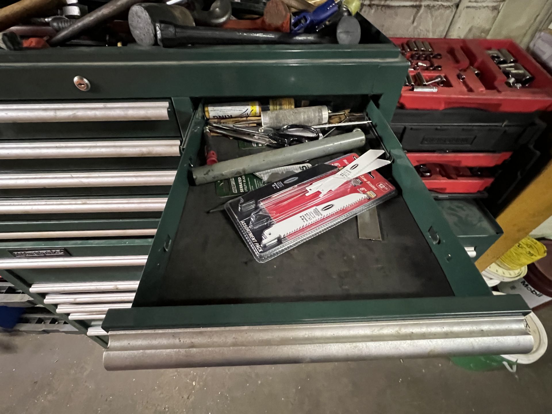 Master Force Rolling Tool Box with Side Cabinet - Image 6 of 25