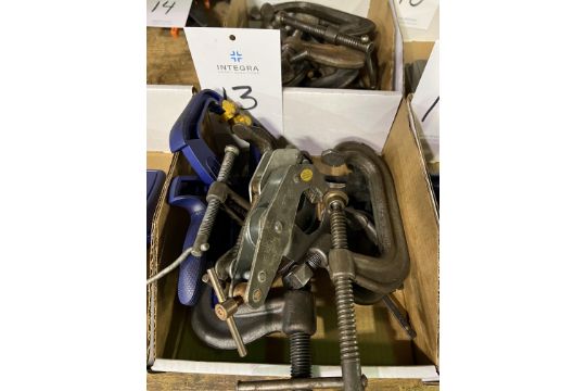 Lot of Assorted Clamps