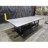 60" x 120" Adjustable Height Welding Table