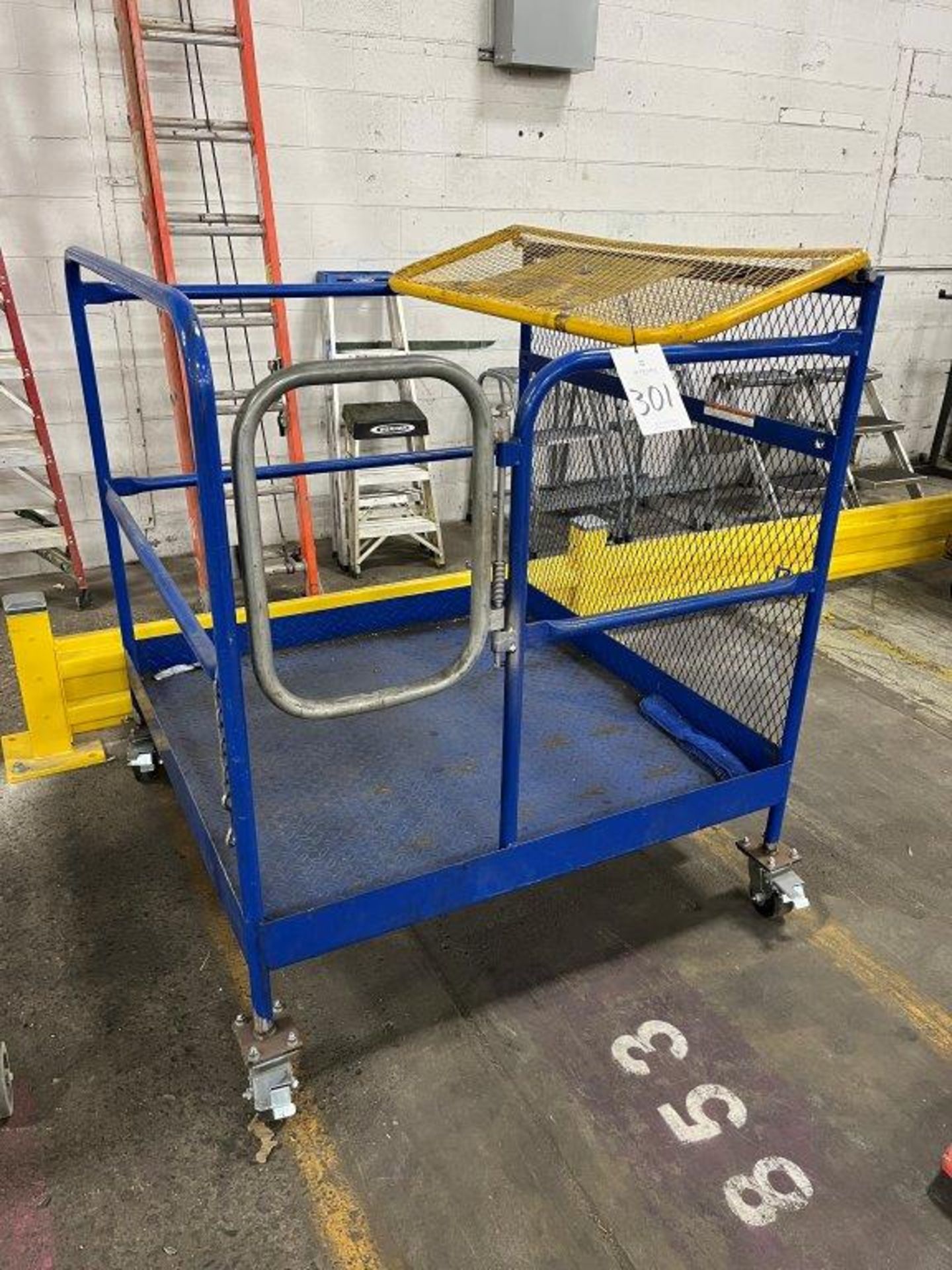 Forklift Attachment Man Lift Cage 48" x 48"