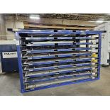 9-Tier 60" x 120" Sheet Steel Storage Rack