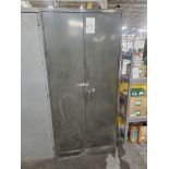2-Door Steel Cabinet, 36" x 18" x 78" High