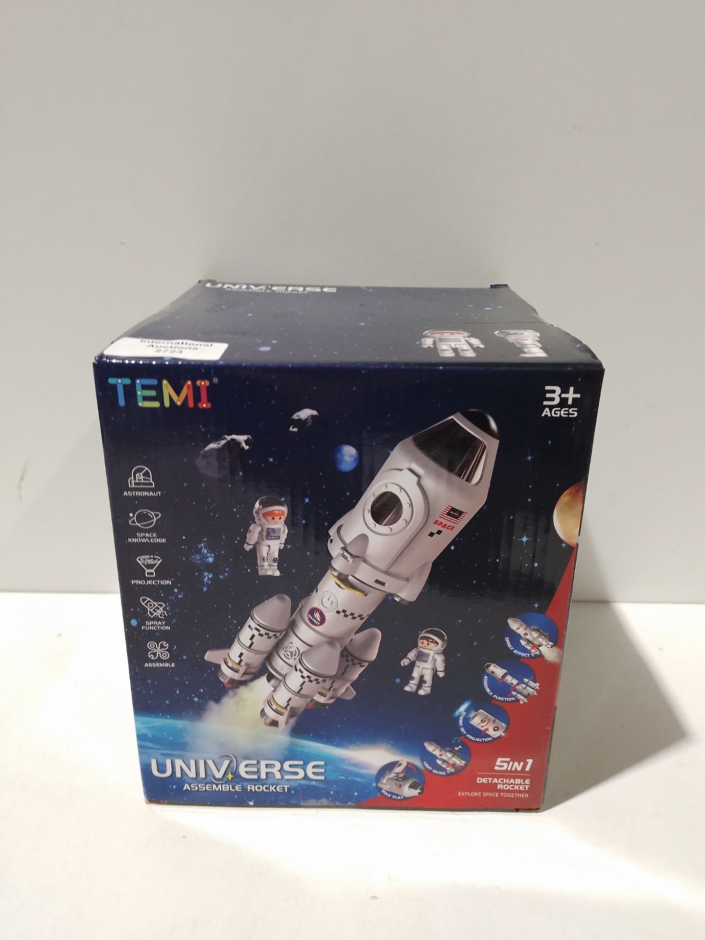 RRP £54.98 TEMI Space Shuttle Rocket Toys for 3 4 5 6 7 8 9 Years - Image 2 of 2