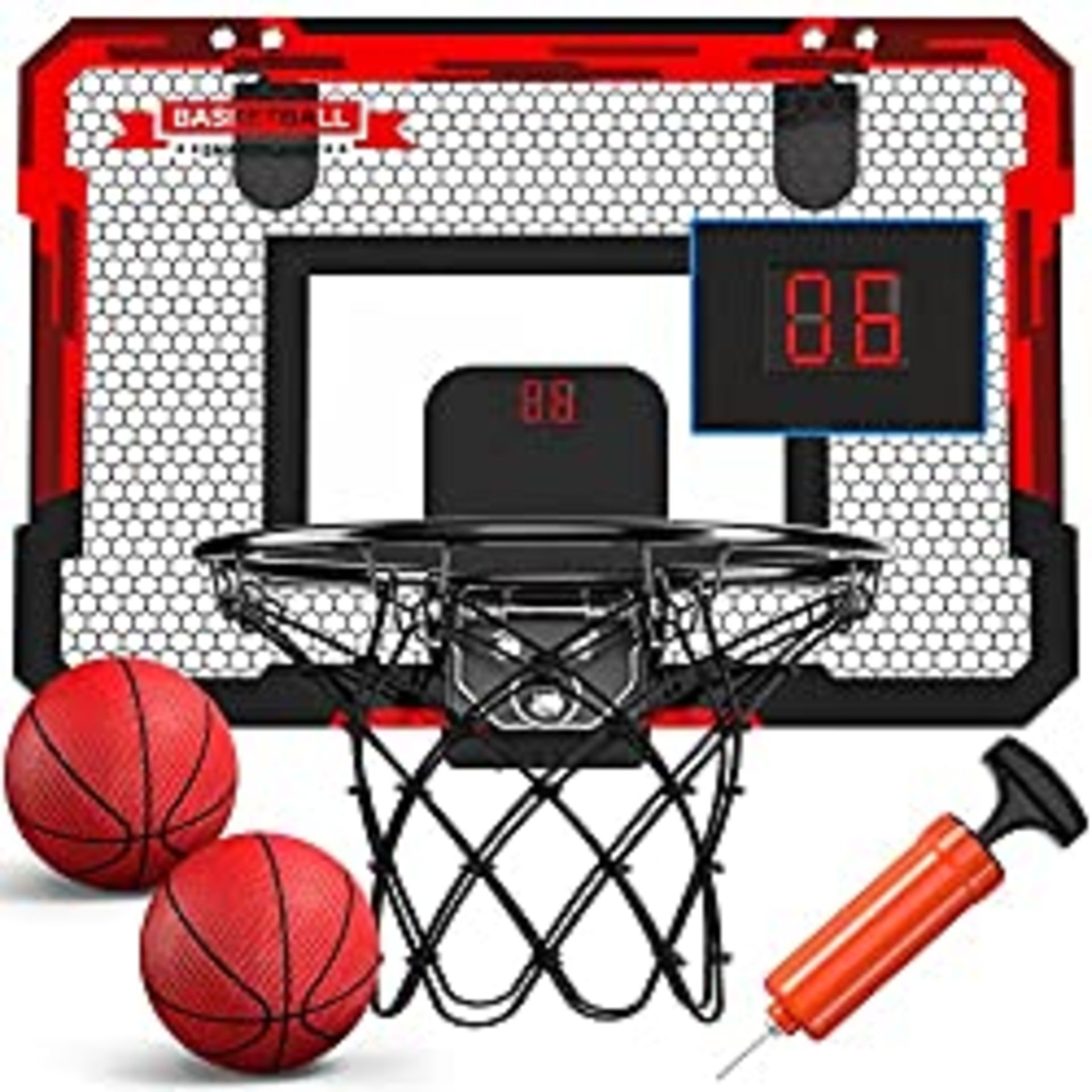 RRP £31.63 TEMI Indoor Basketball Hoop for Kids