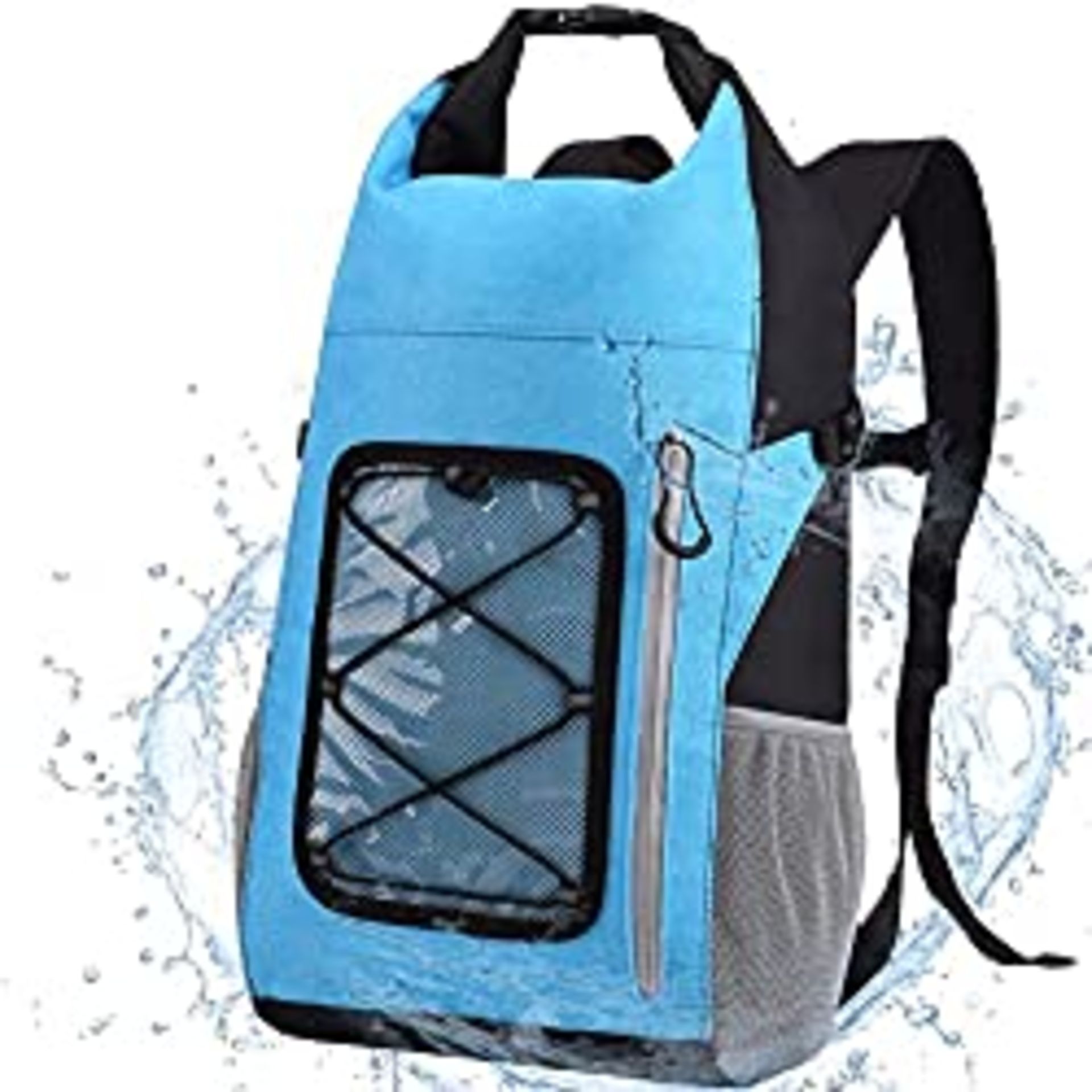 RRP £25.38 Dry Bag Backpack Waterproof Sack: Lightweight 20L Swimming