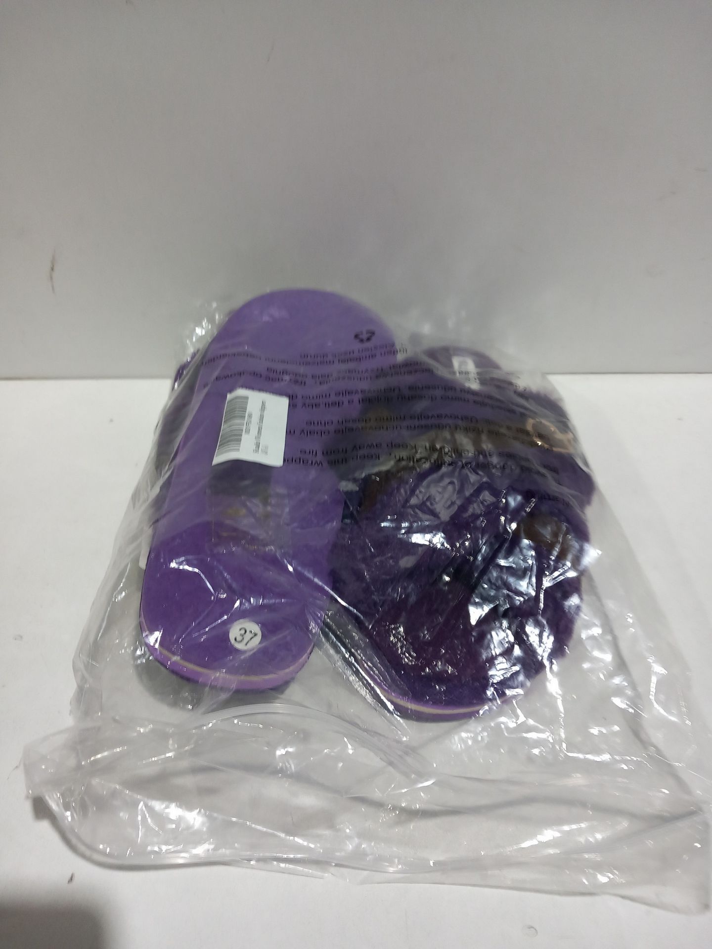 RRP £21.95 Purple Ladies Slippers Size 4 - Image 2 of 2
