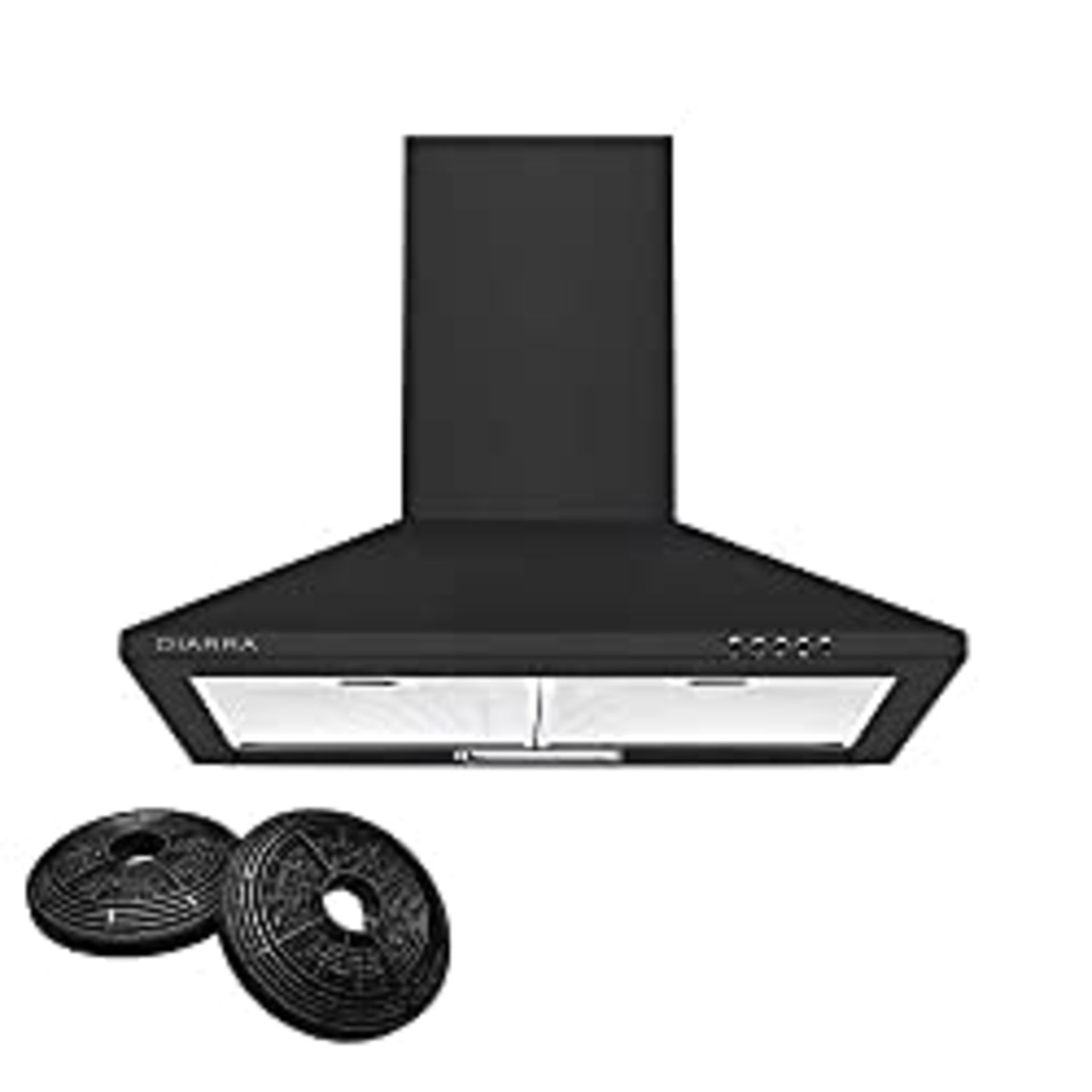 RRP £82.99 CIARRA CBCB6201 60cm Chimney Cooker Hood Class A with