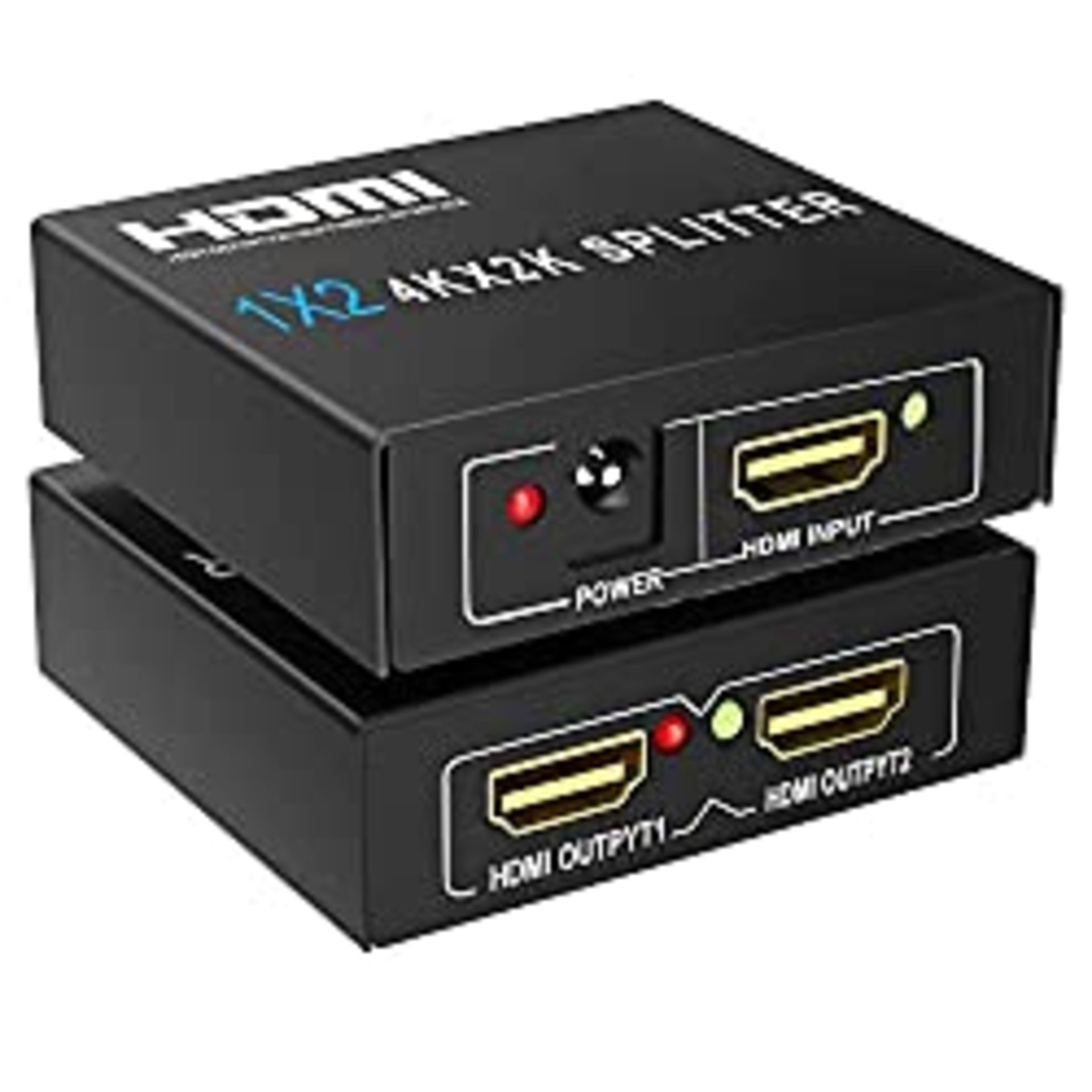 RRP £7.99 BRAND NEW STOCK HDMI Splitter 1 In 2 Out