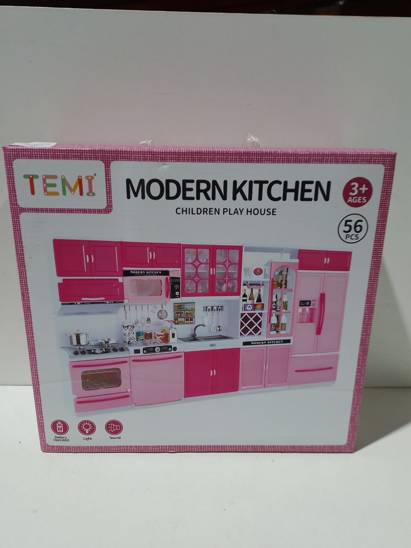 RRP £29.99 TEMI Kitchen Playset for Kids - Image 2 of 2