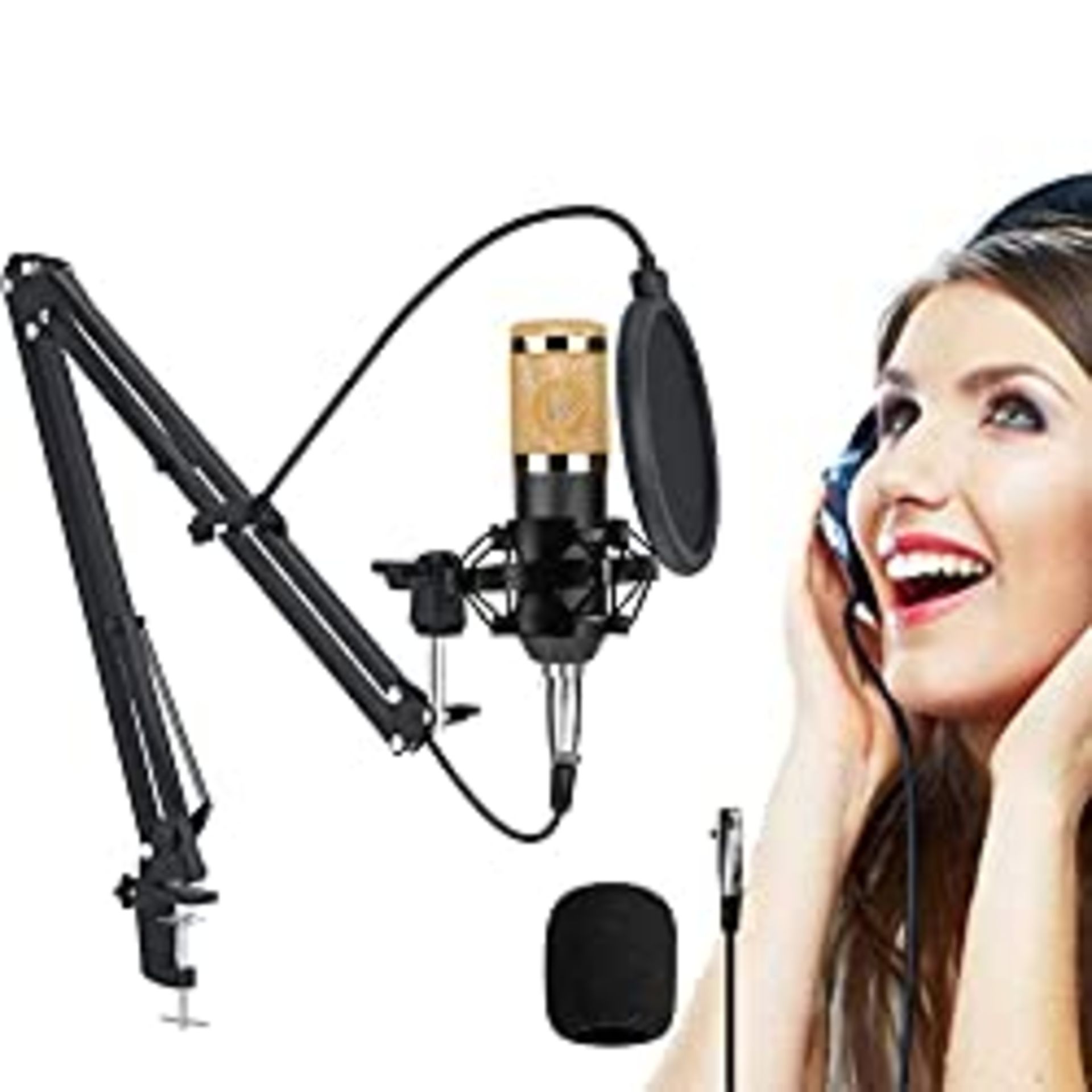 RRP £21.98 BM800 Condenser Microphone Microphone Streaming Gaming