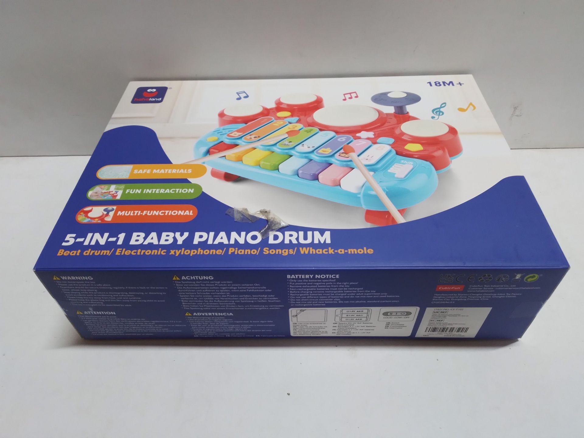 RRP £34.08 5 in 1 Baby Musical Instruments Toddler Toys for 1 Year Old Girls - Image 2 of 2